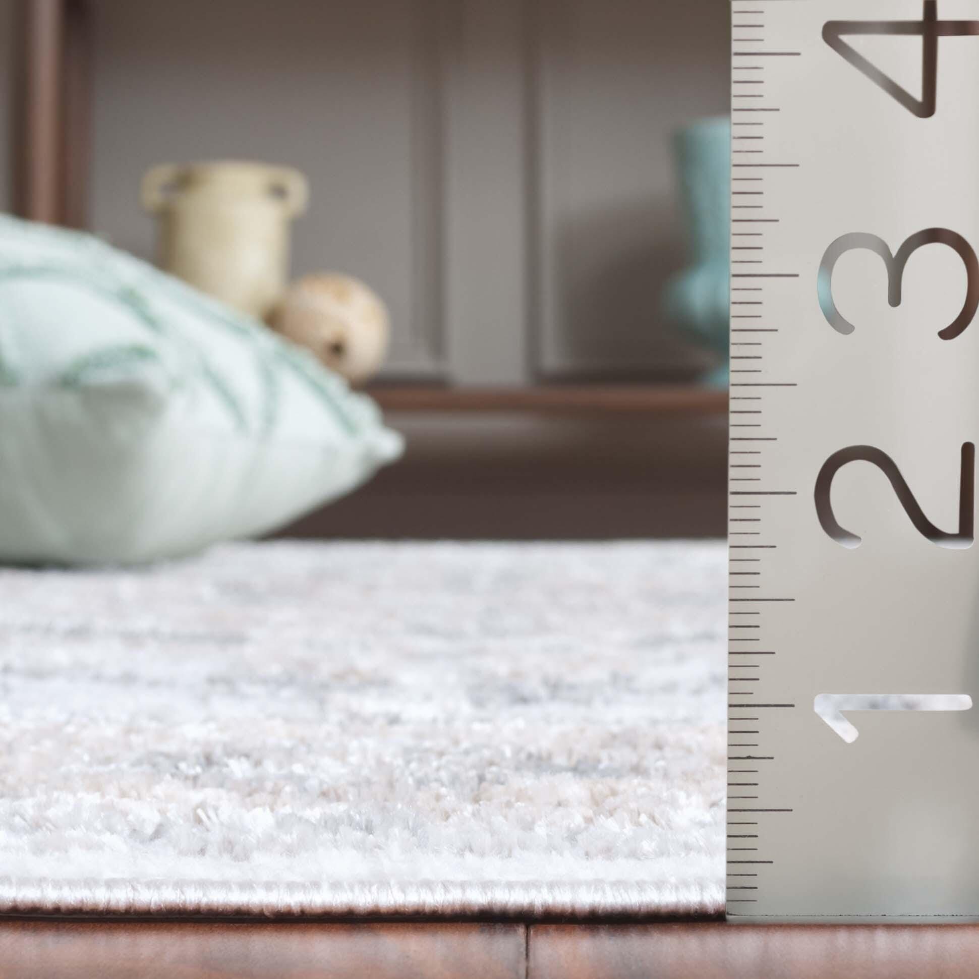 Safavieh Maya 6' 7" x 6' 7" Square Area Rug, Ivory/Gray Beige, large