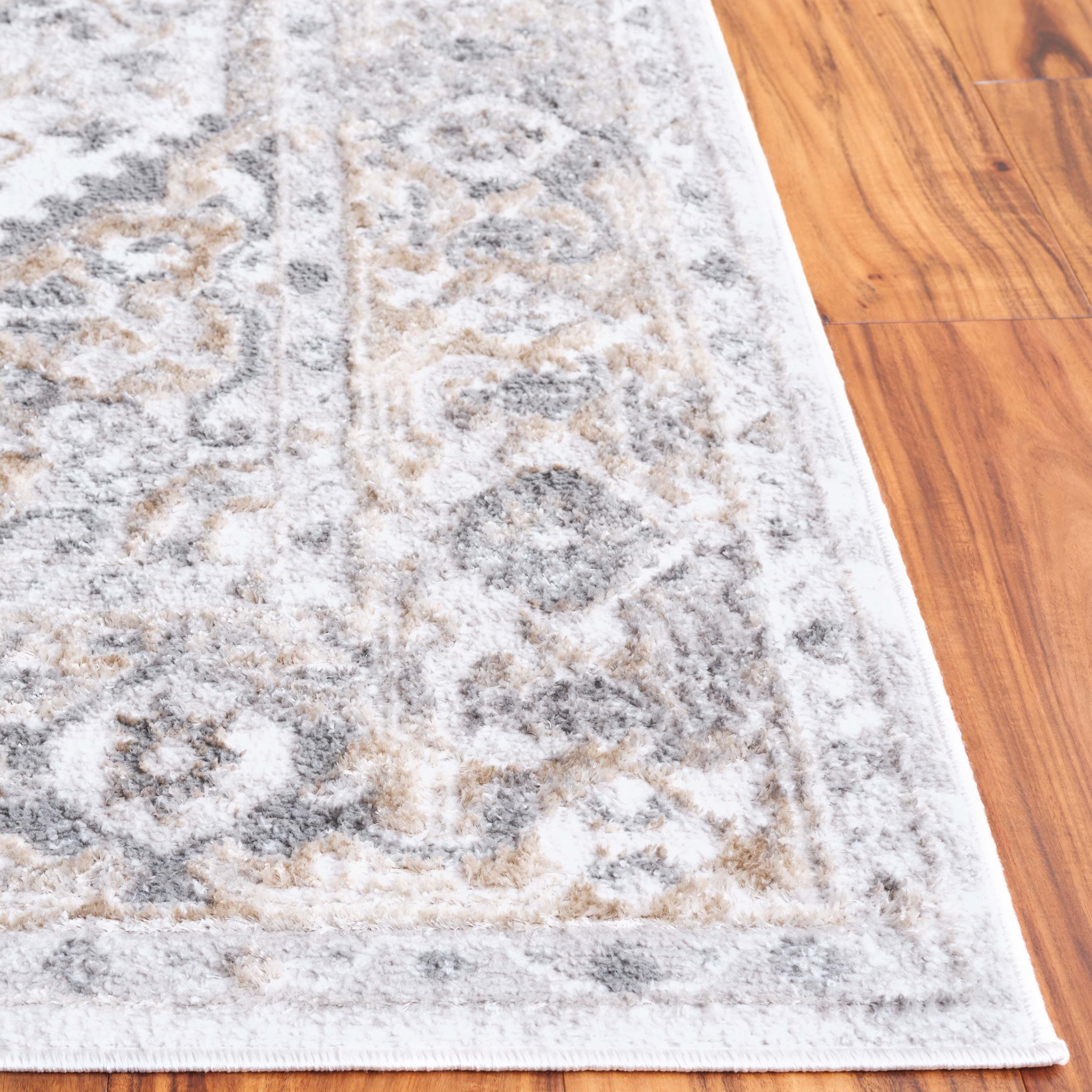Safavieh Maya 2' x 8' Runner Rug, Ivory/Gray Beige, large
