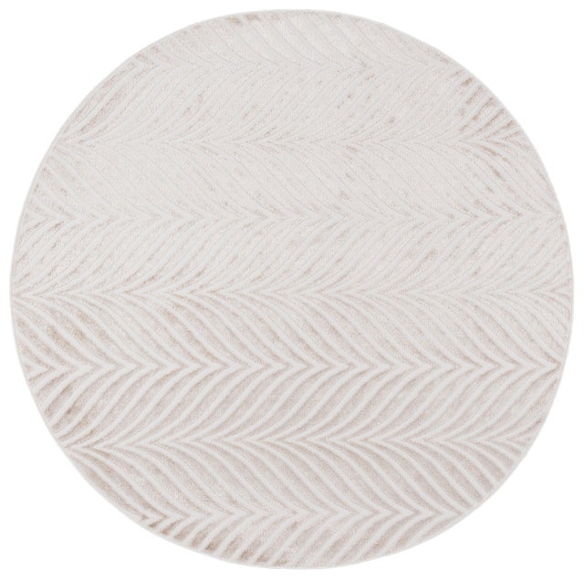 Safavieh Maya Naxhie 6' 7" x 6' 7" Round Area Rug, Ivory/Beige