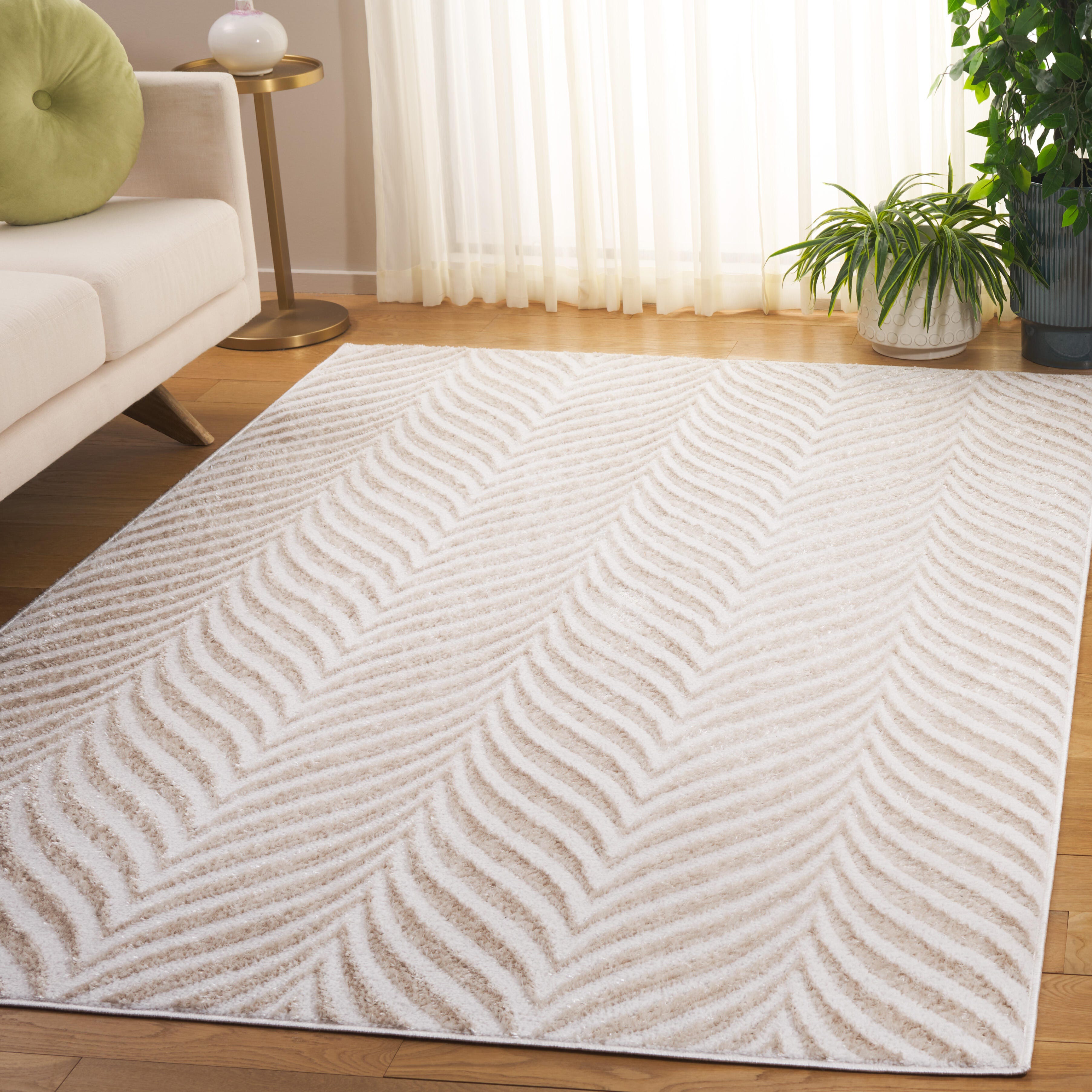 Safavieh Maya 7' 1" x 10' Area Rug, Ivory/Beige, rollover