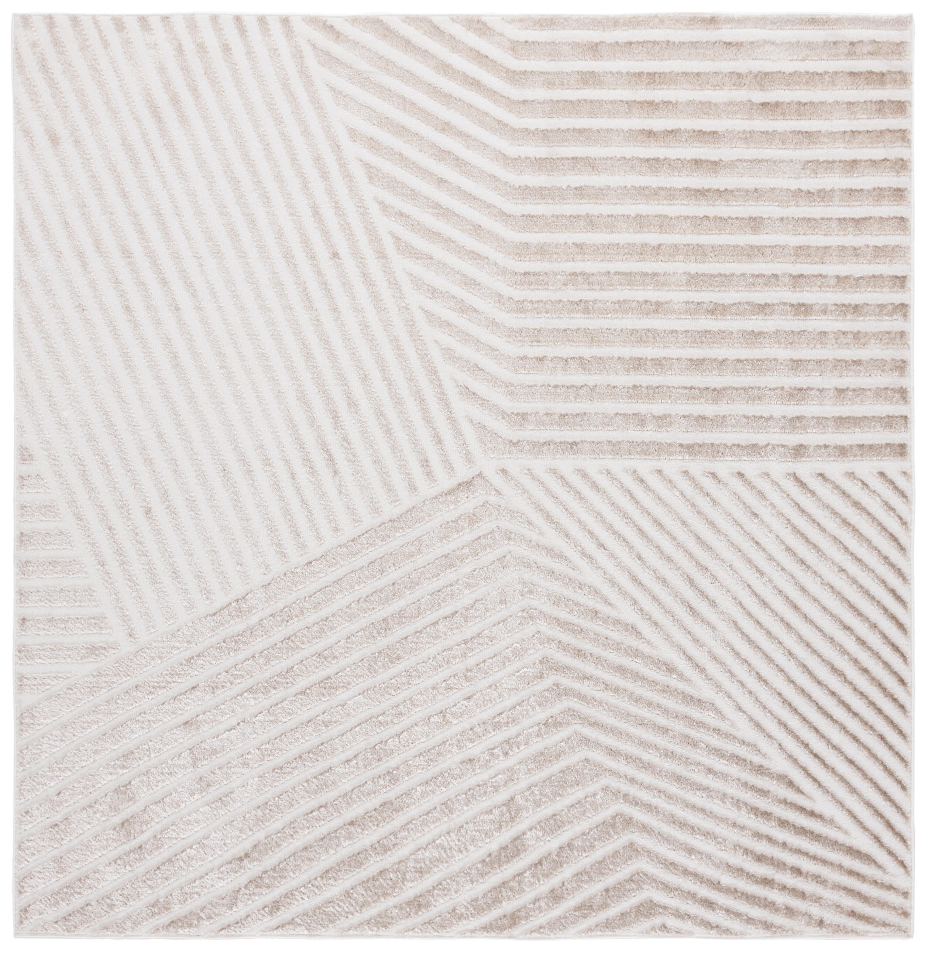Safavieh Maya 6' 7" x 6' 7" Square Area Rug, Ivory, large