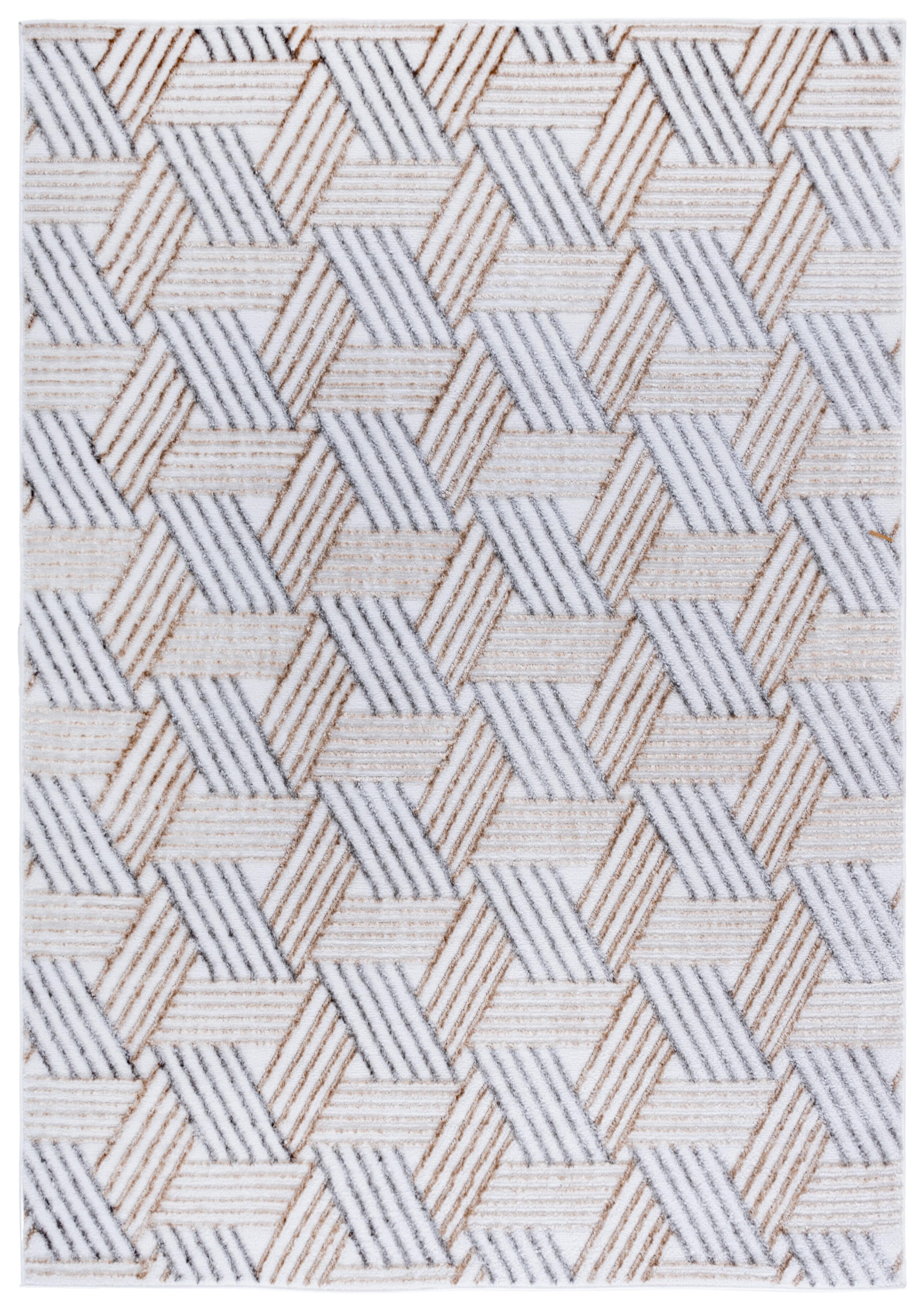 Safavieh Maya 5' 3" x 7' 6" Area Rug, Ivory/Gray Beige, large