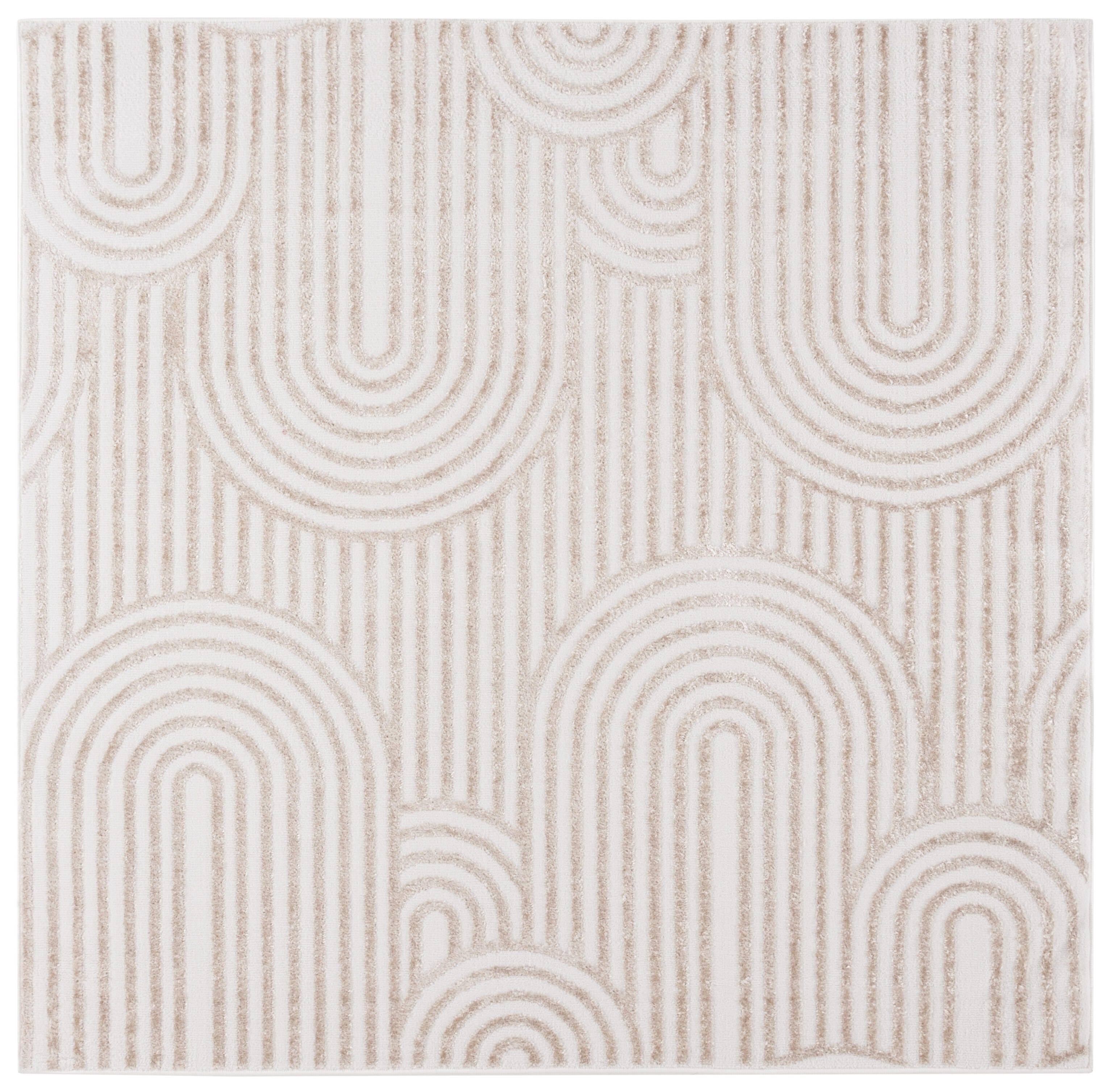 Safavieh Maya 6' 7" x 6' 7" Square Area Rug, Ivory, large