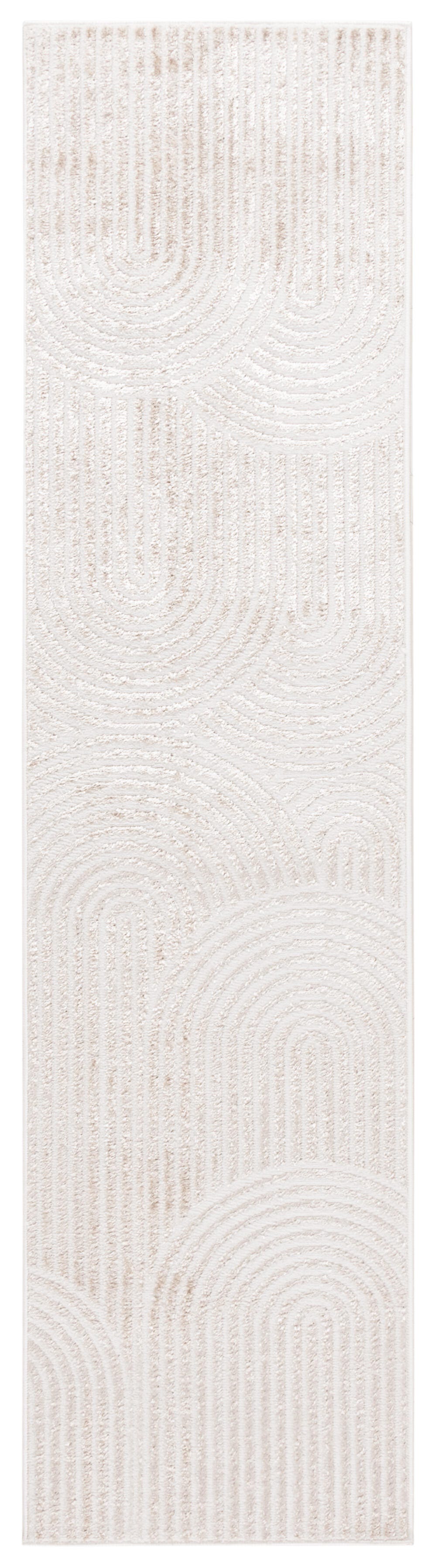 Safavieh Maya 2' x 8' Runner Rug, Taupe/Ivory, large
