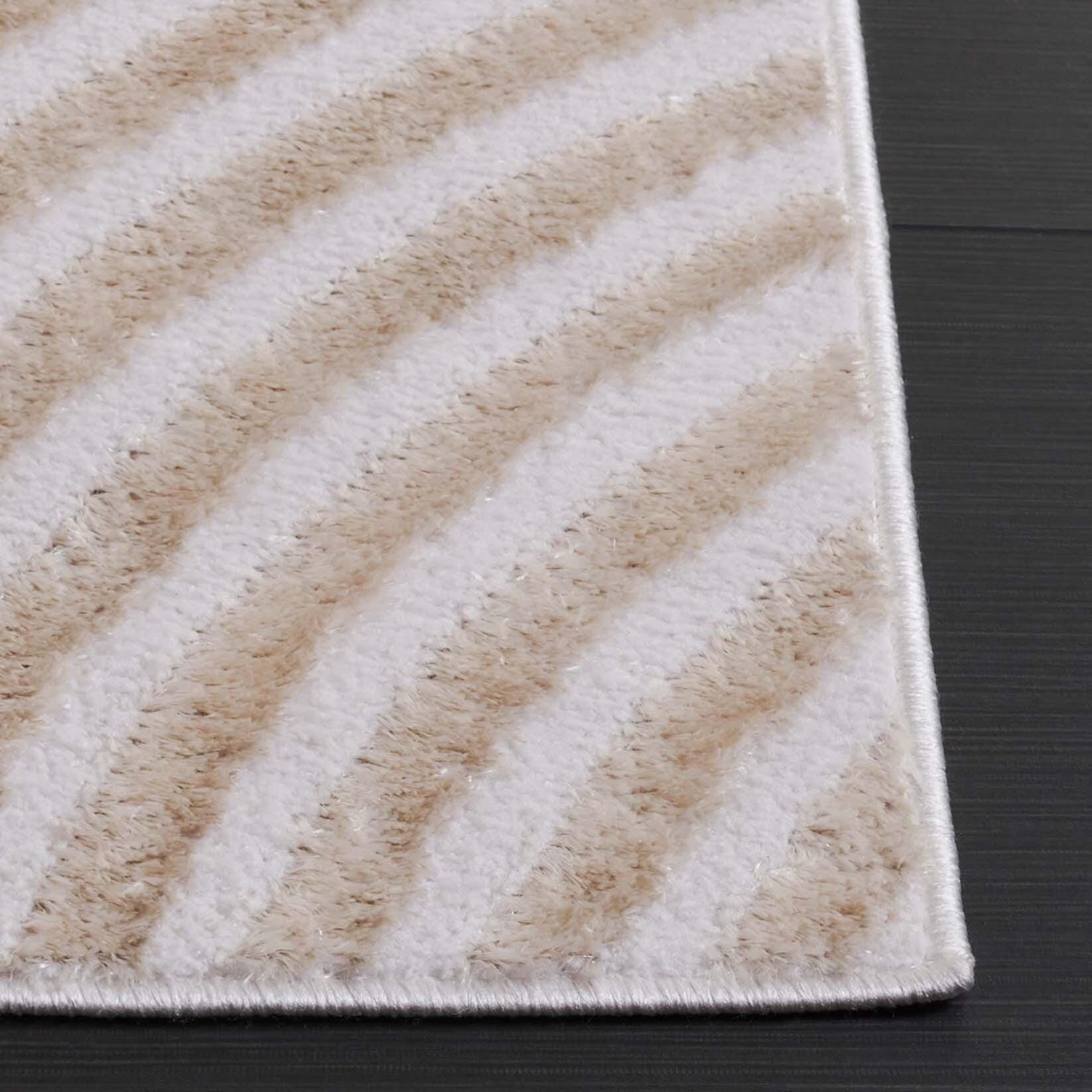 Safavieh Maya 2' x 8' Runner Rug, Taupe/Ivory, large