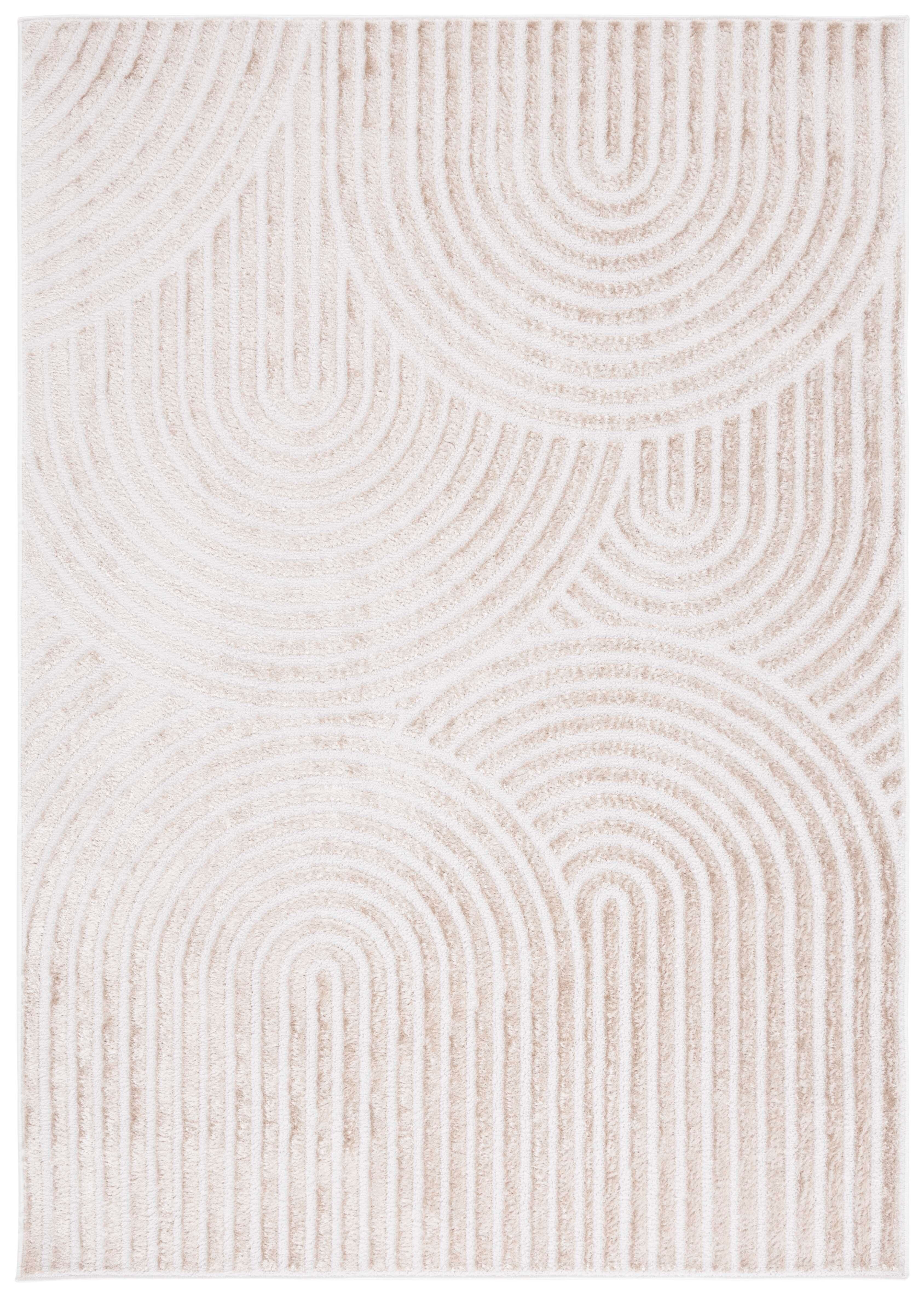 Safavieh Maya 5' 3" x 7' 6" Area Rug, Taupe/Ivory, large