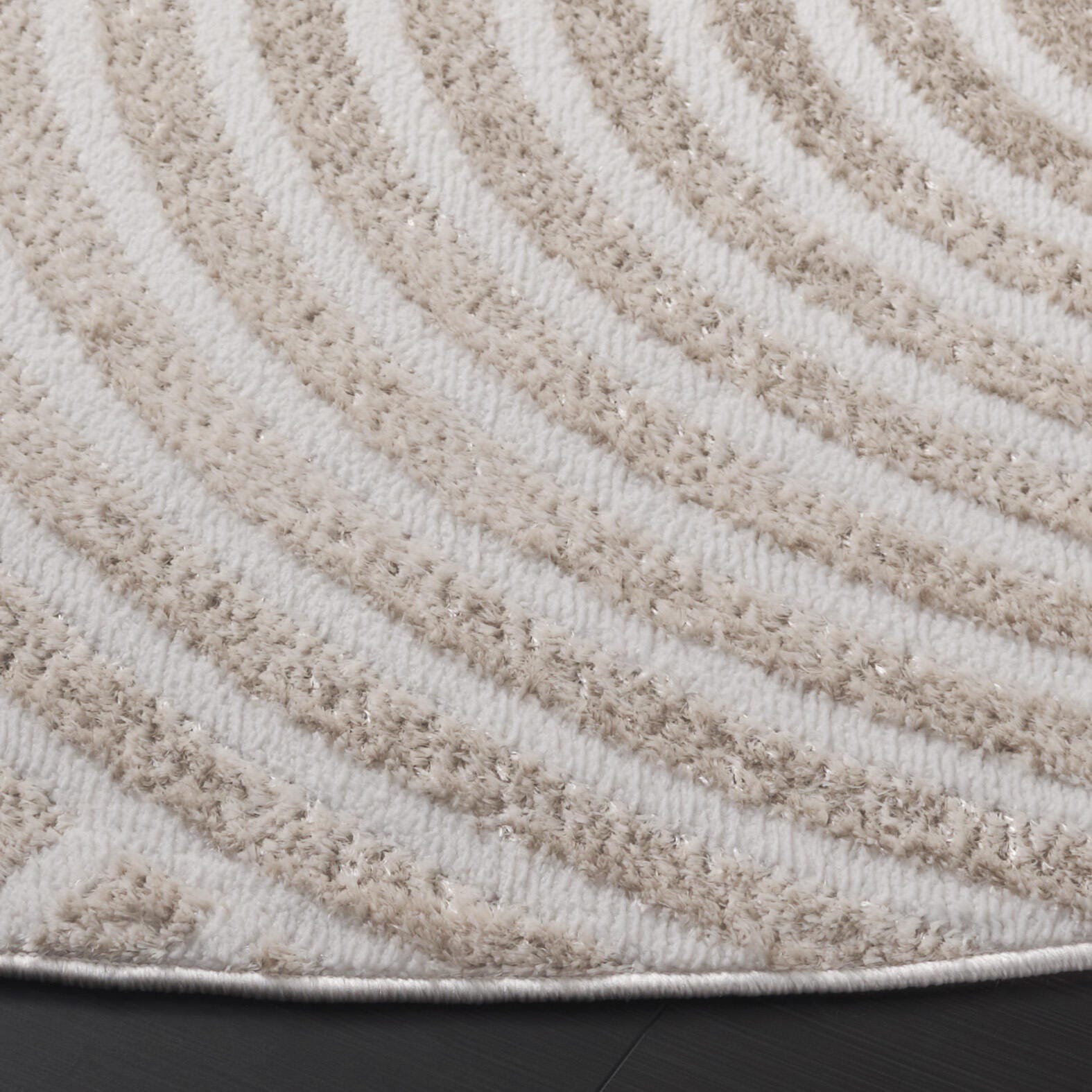 Safavieh Maya 6' 7" x 6' 7" Square Area Rug, Taupe/Ivory, large