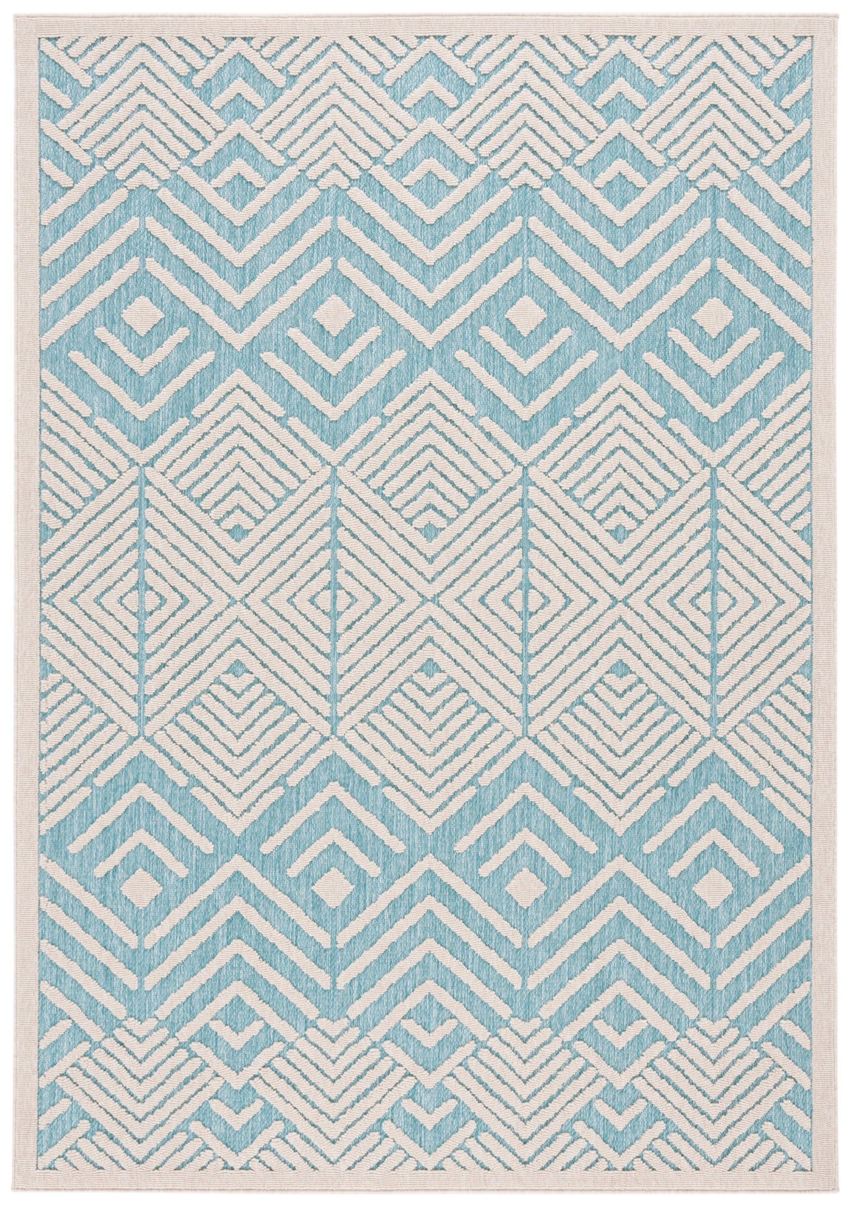 Safavieh Milos 9' x 12' Area Rug, Turquoise/Ivory, large