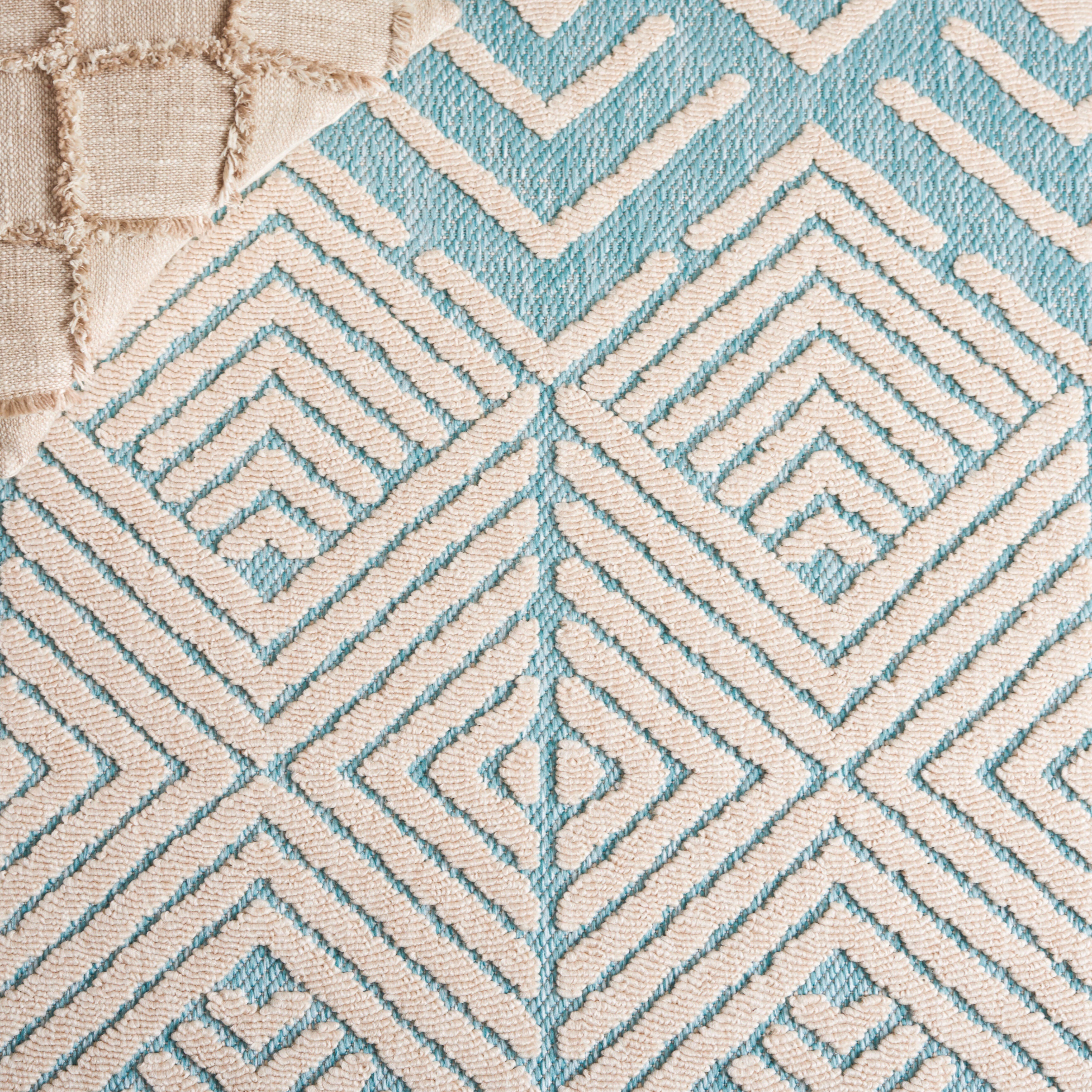 Safavieh Milos 9' x 12' Area Rug, Turquoise/Ivory, large