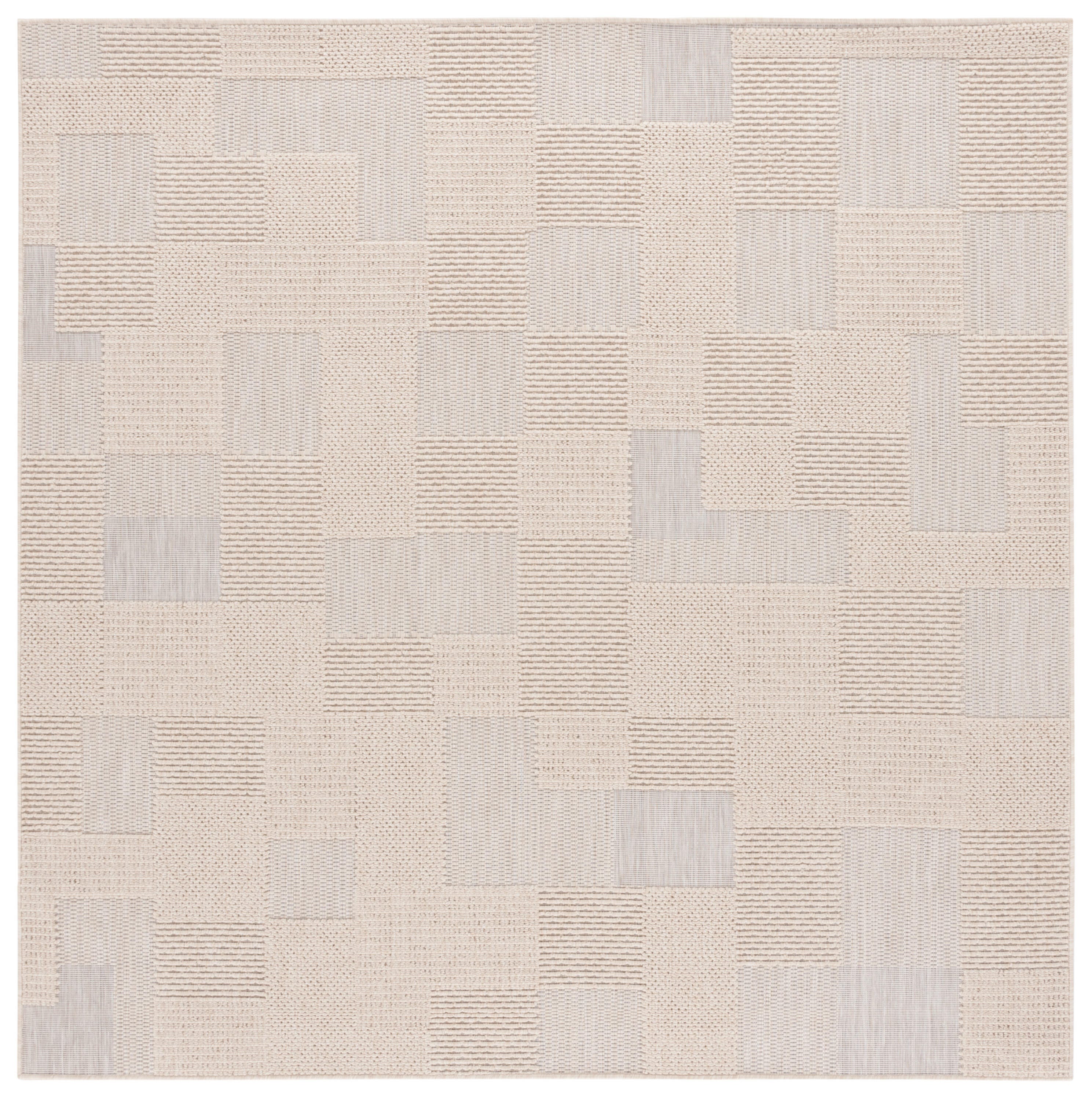 Safavieh Milos 6' 7" x 6' 7" Square Area Rug, Beige, large