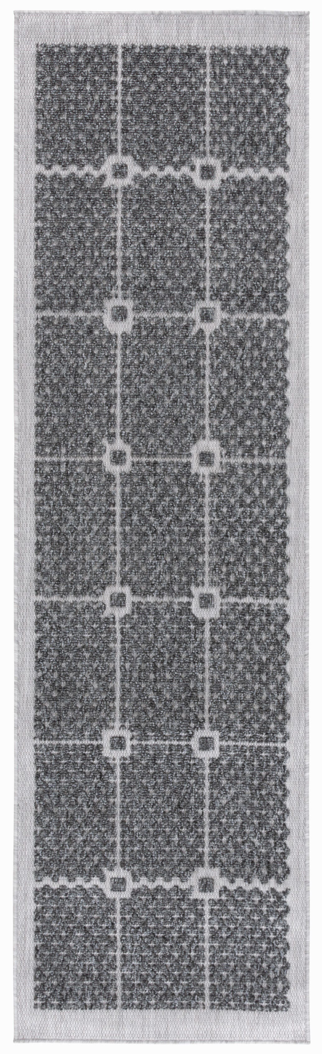 Safavieh Milos 2' 3" x 8' Runner Rug, Charcoal, large