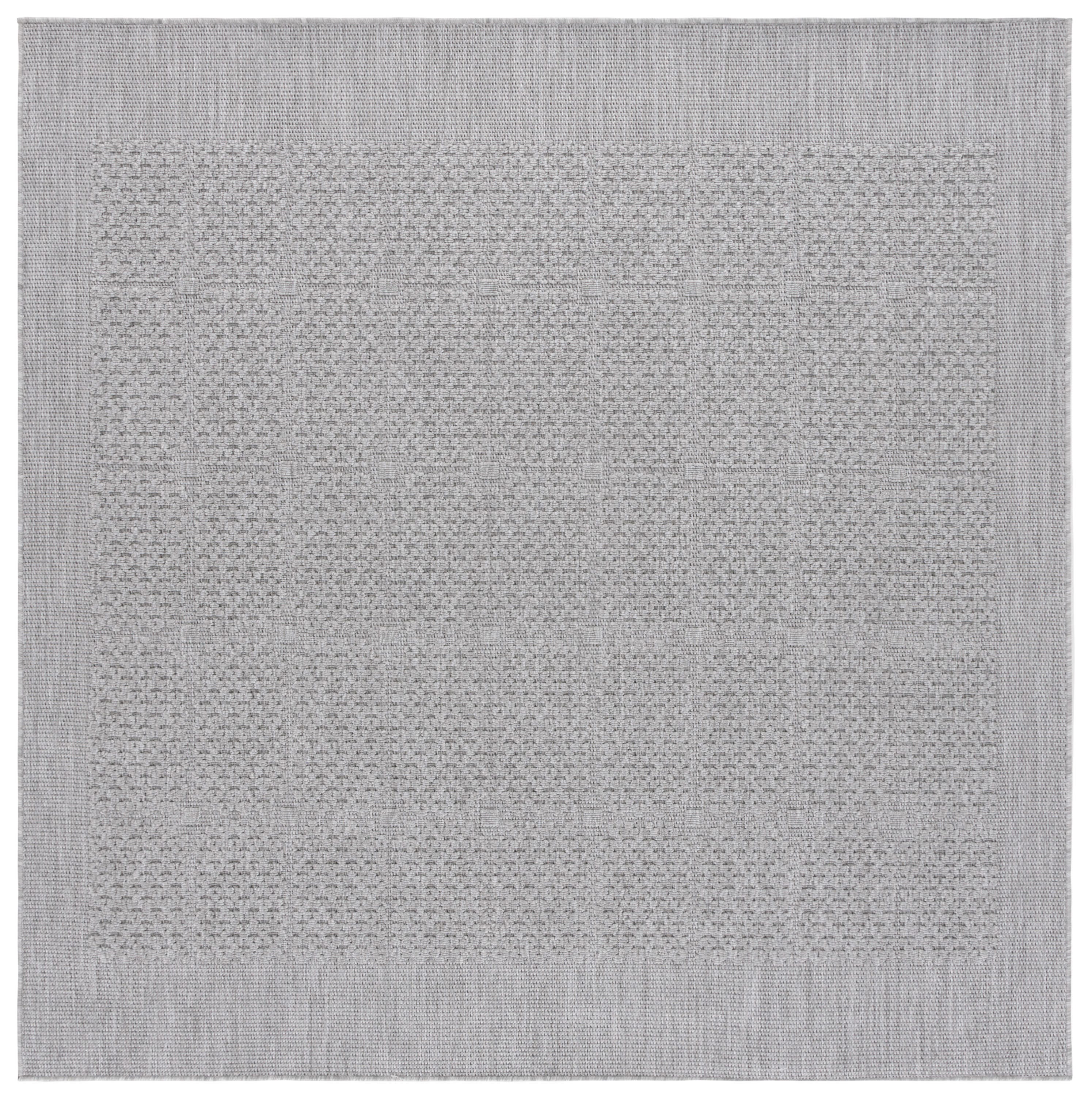 Safavieh Milos 6' 7" x 6' 7" Square Area Rug, Gray, large