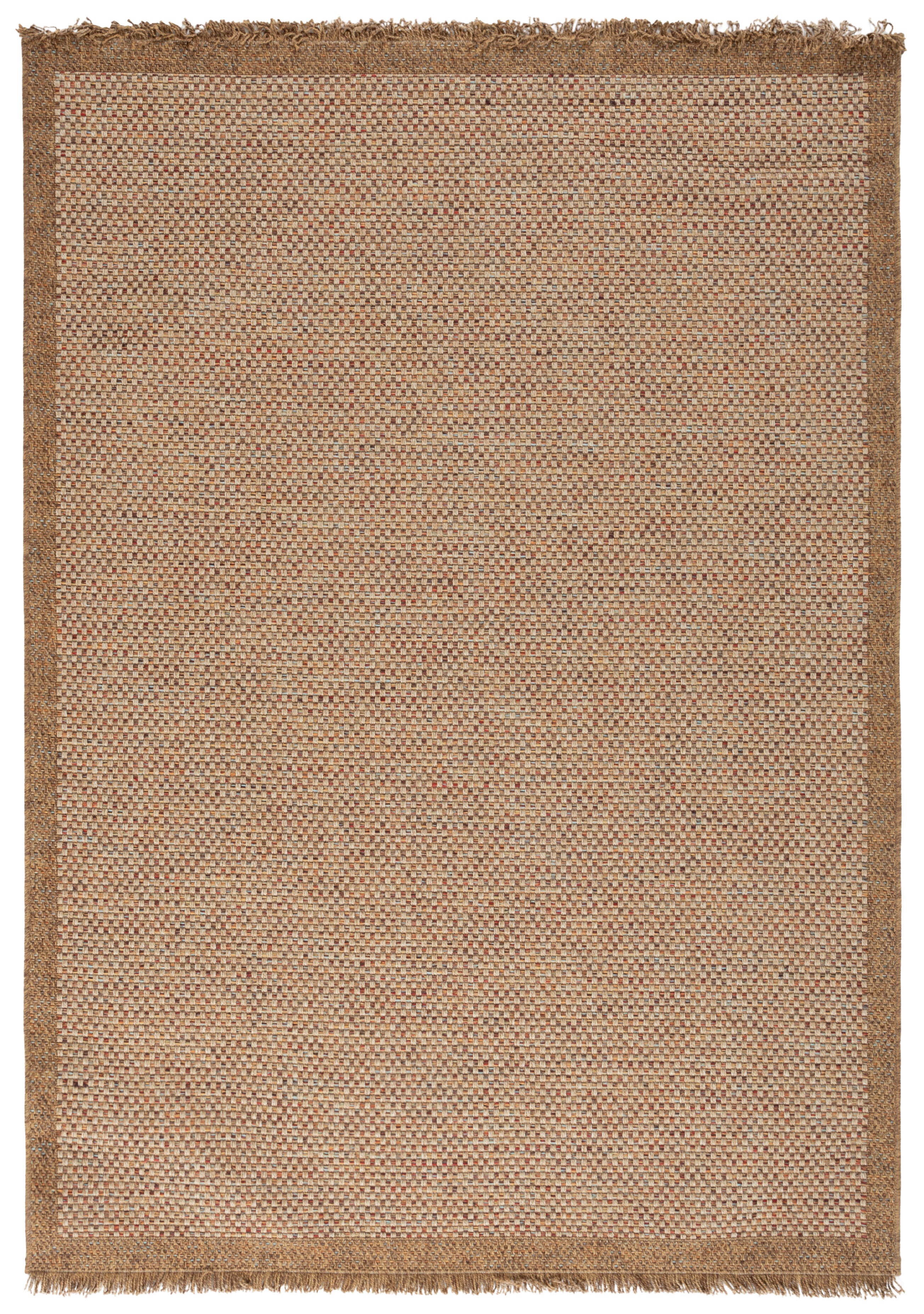Safavieh Wicker 5' 3" x 7' 6" Area Rug, Natural/Brown, large