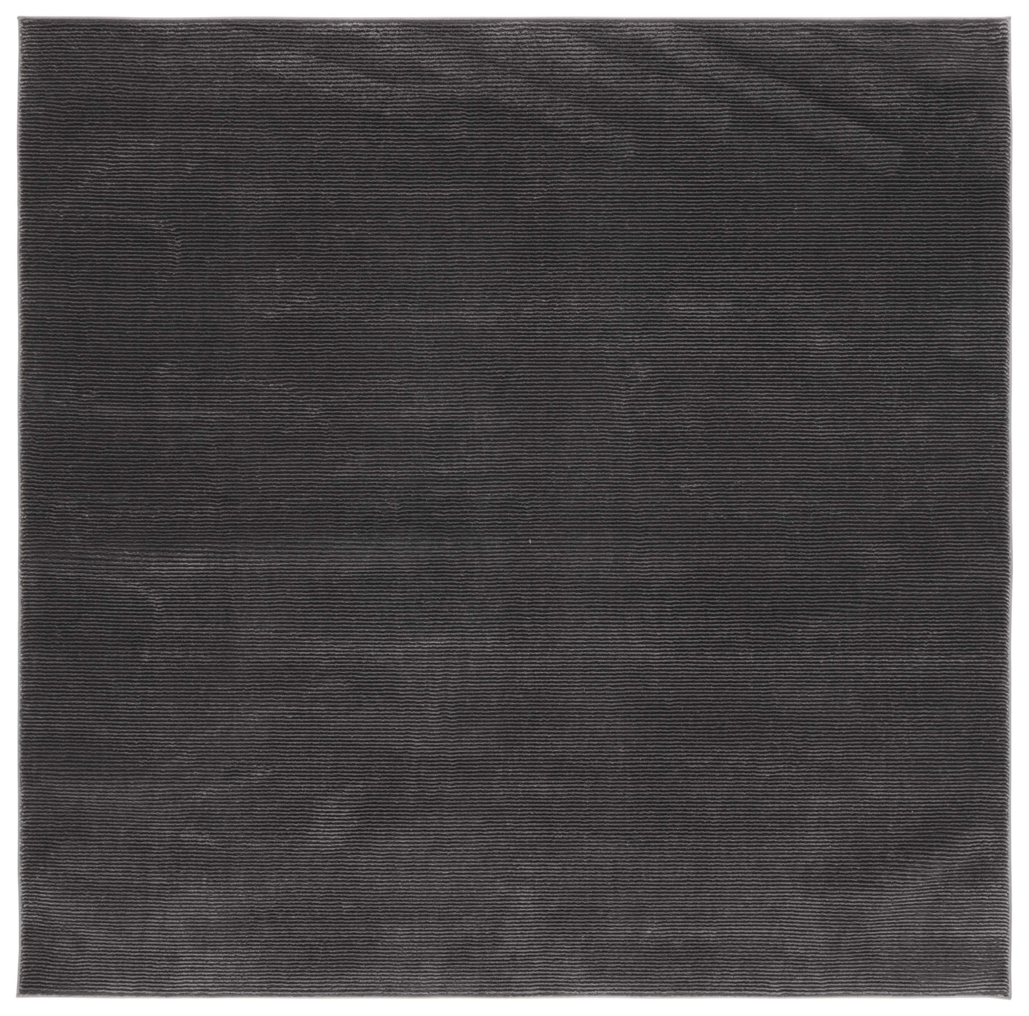 Safavieh Revive 6' 7" x 6' 7" Square Area Rug, Charcoal, large