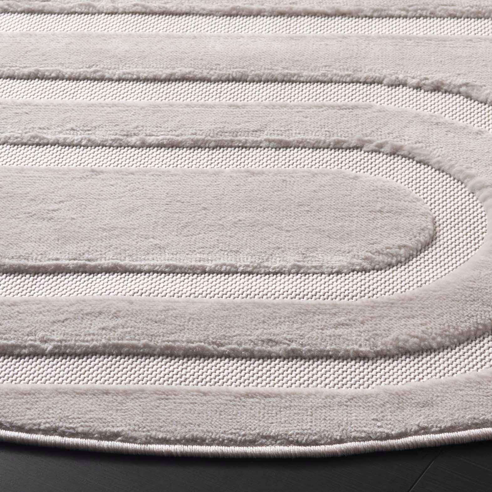 Safavieh Selena 6' 7" x 6' 7" Round Area Rug, Ivory, large