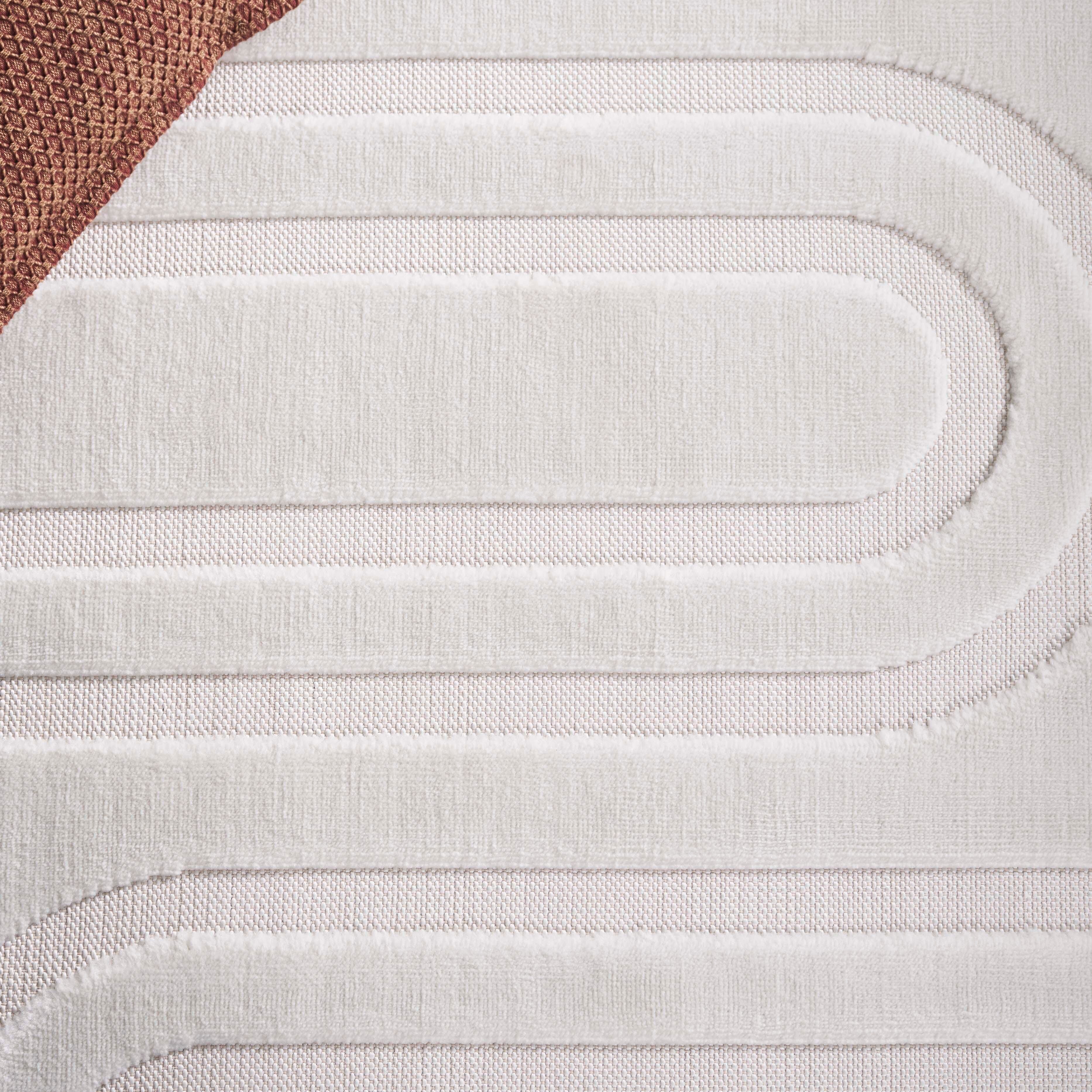 Safavieh Selena 6' 7" x 6' 7" Square Area Rug, Ivory, large