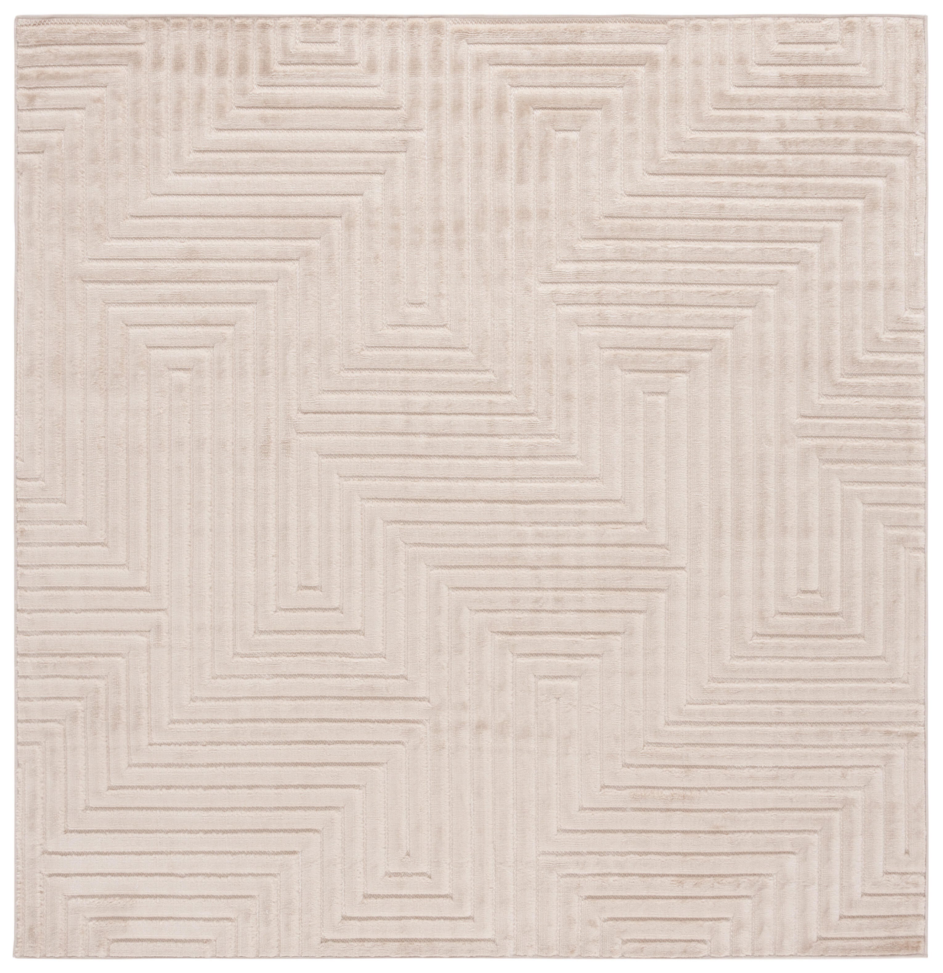 Safavieh Selena 6' 7" x 6' 7" Square Area Rug, Beige, large