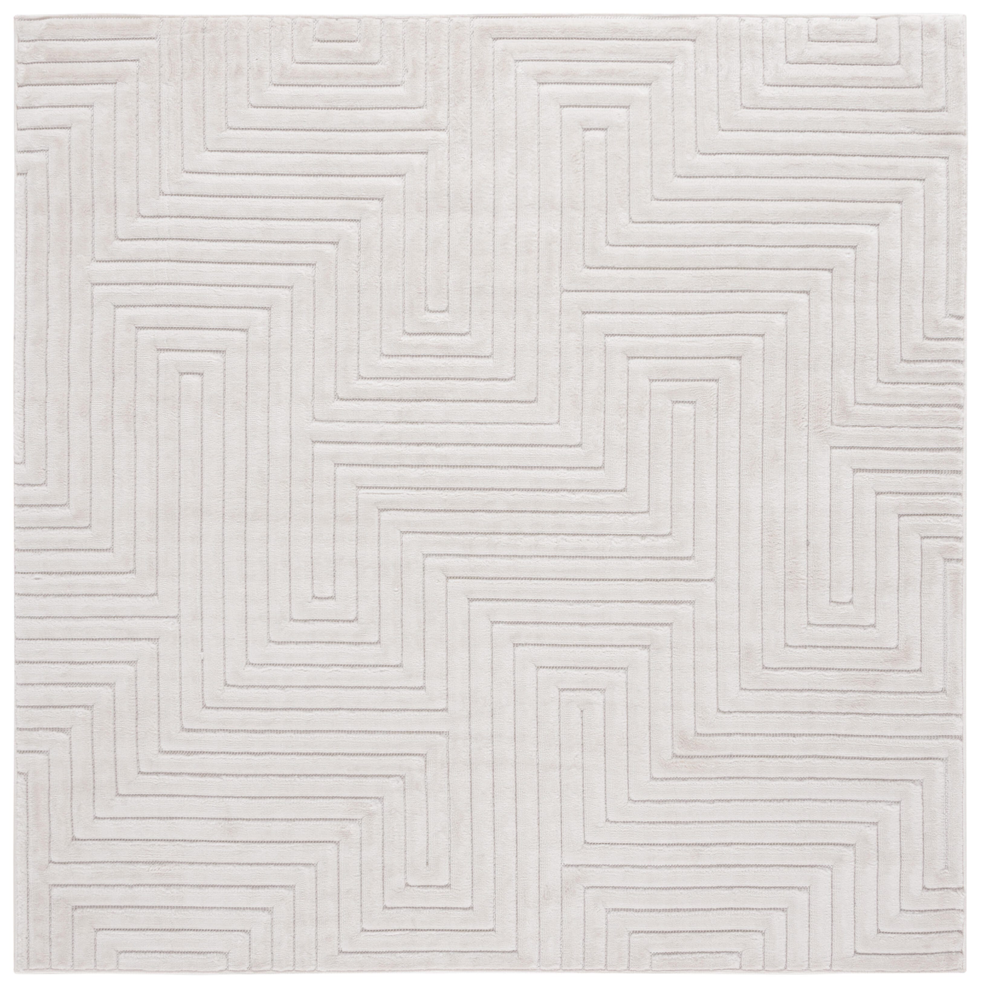 Safavieh Selena 6' 7" x 6' 7" Square Area Rug, Ivory, large