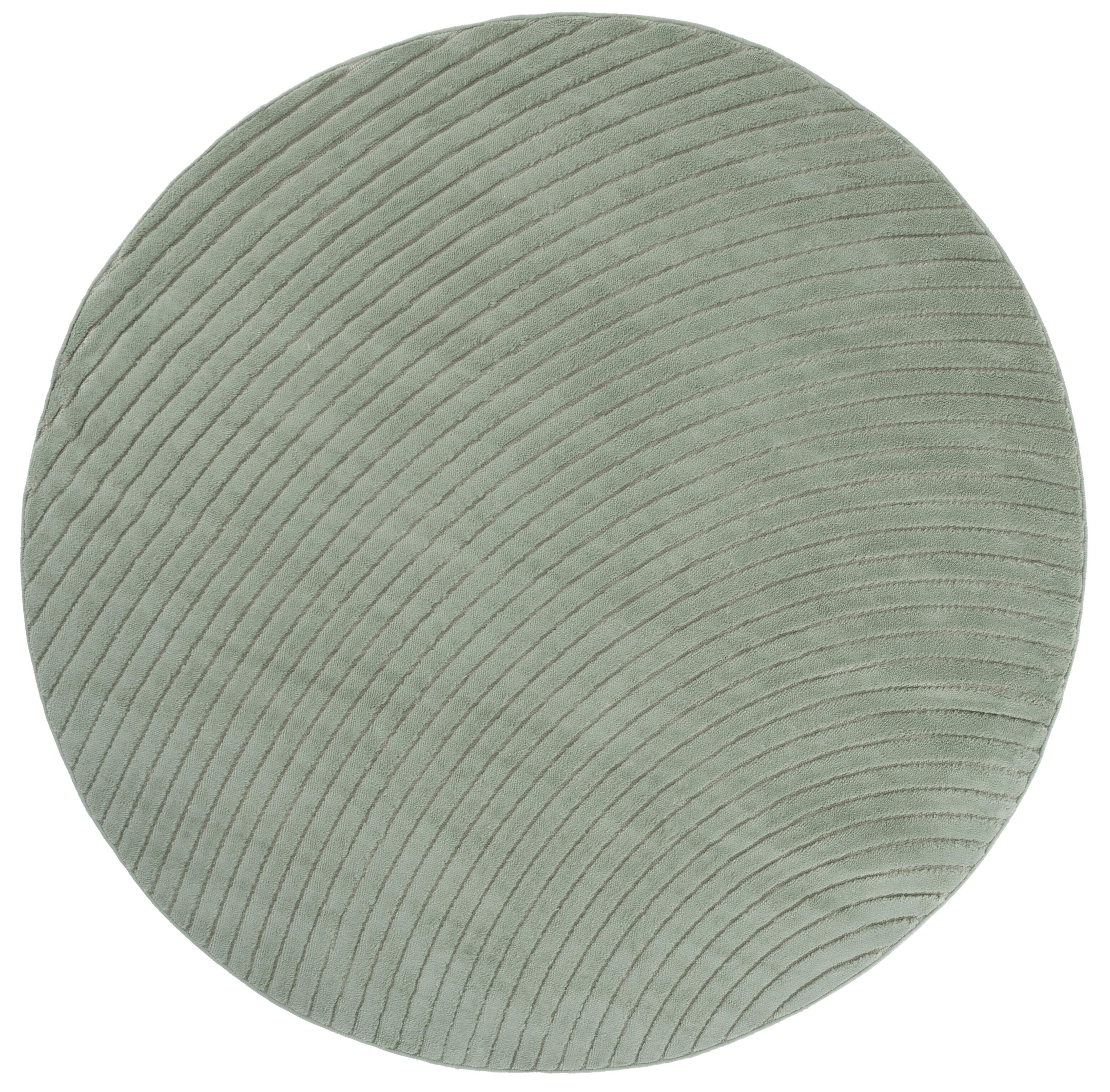 Safavieh Selena 6' 7" x 6' 7" Round Area Rug, Green, large