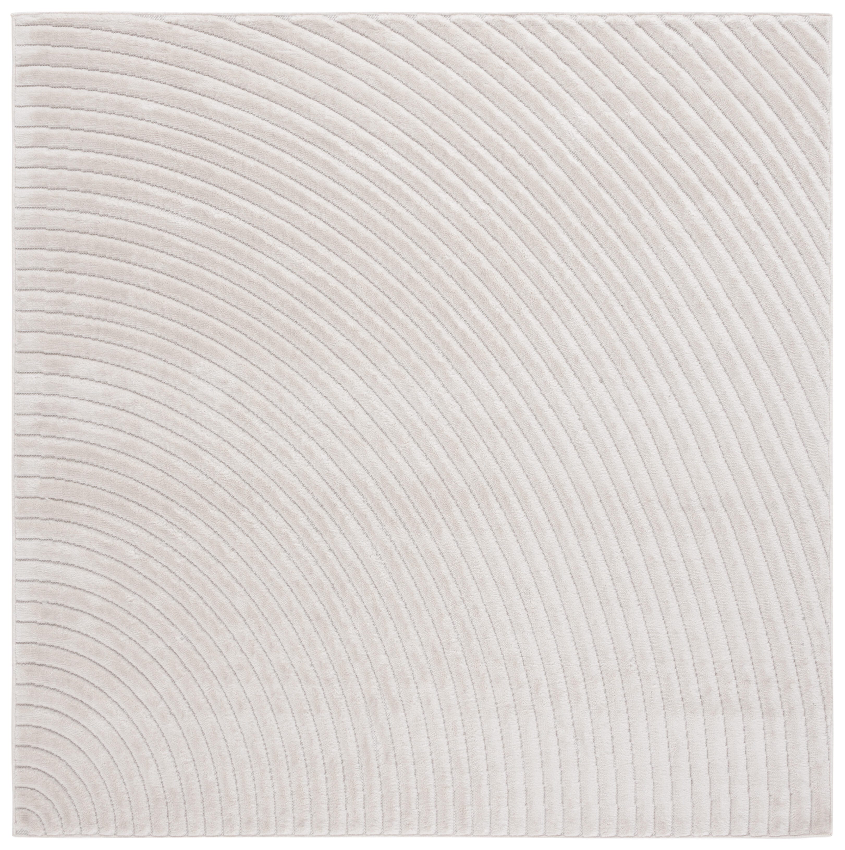 Safavieh Selena 6' 7" x 6' 7" Square Area Rug, Ivory, large