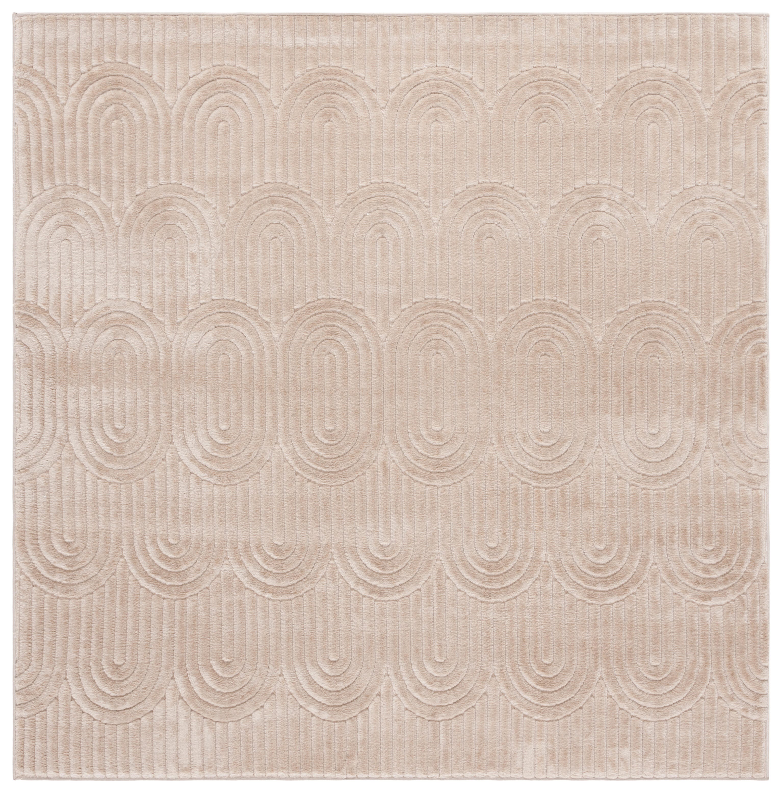 Safavieh Selena 6' 7" x 6' 7" Square Area Rug, Beige, large