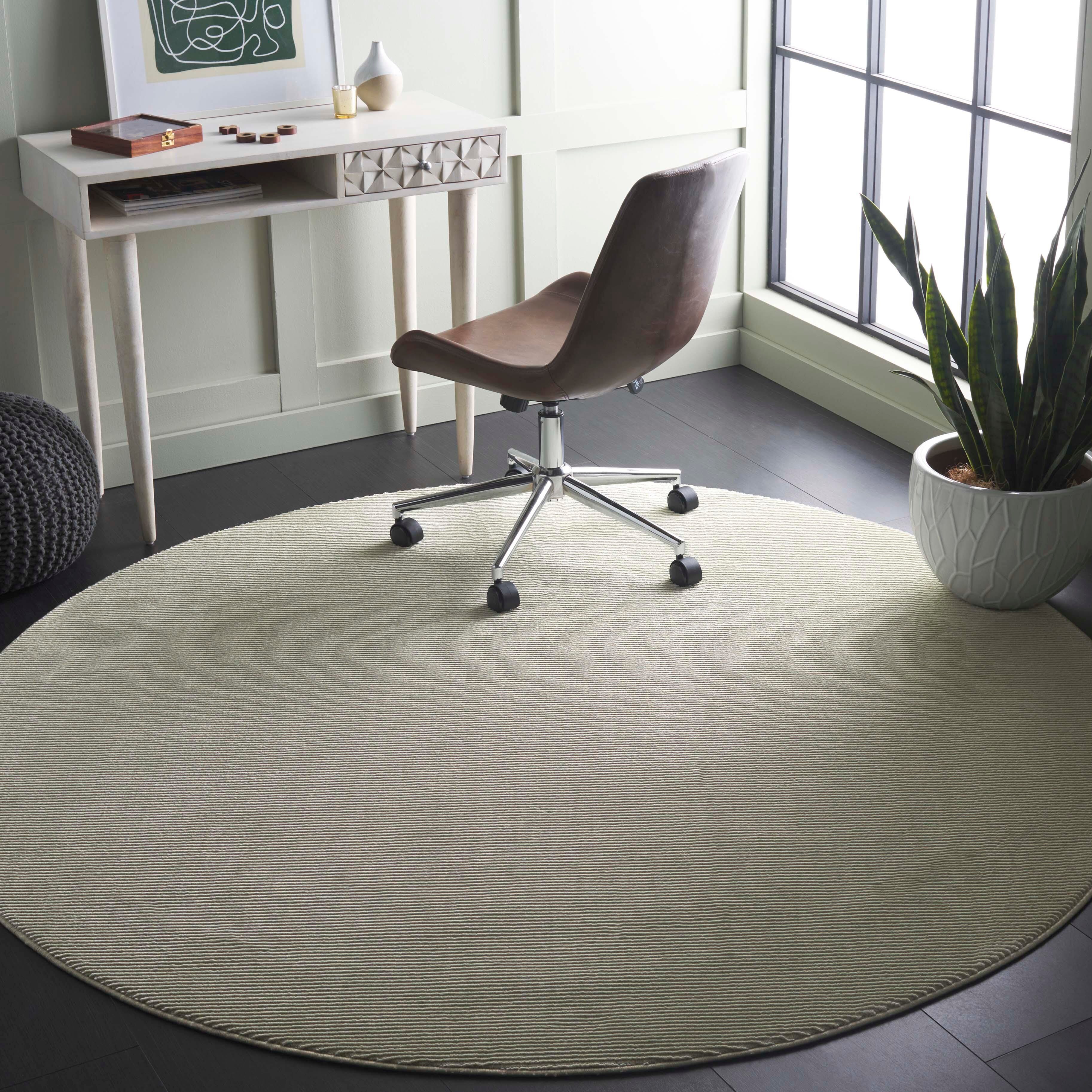Safavieh Revive 6' 7" x 6' 7" Round Area Rug, Sage, rollover