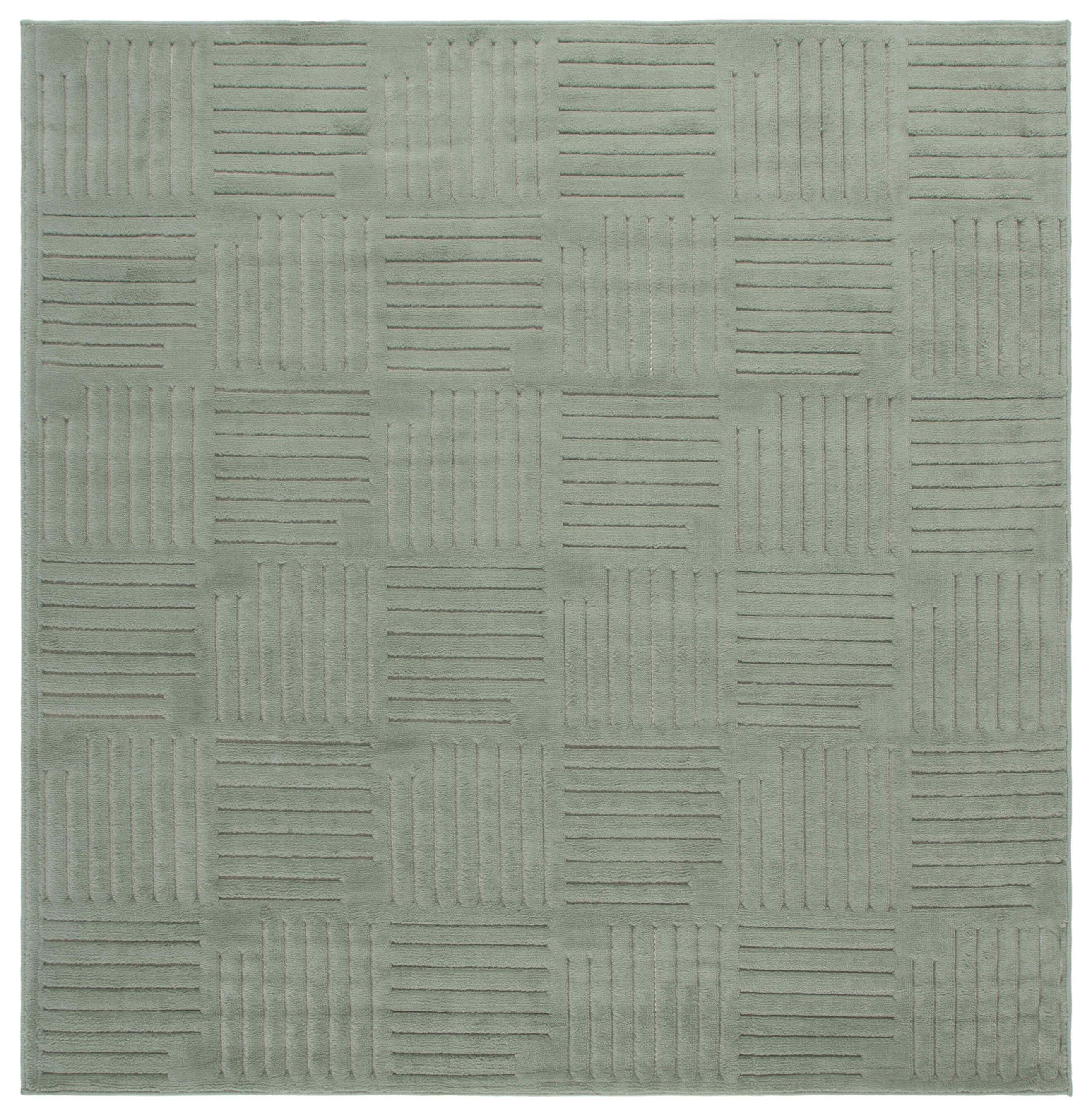 Safavieh Selena 6' 7" x 6' 7" Square Area Rug, Green, large