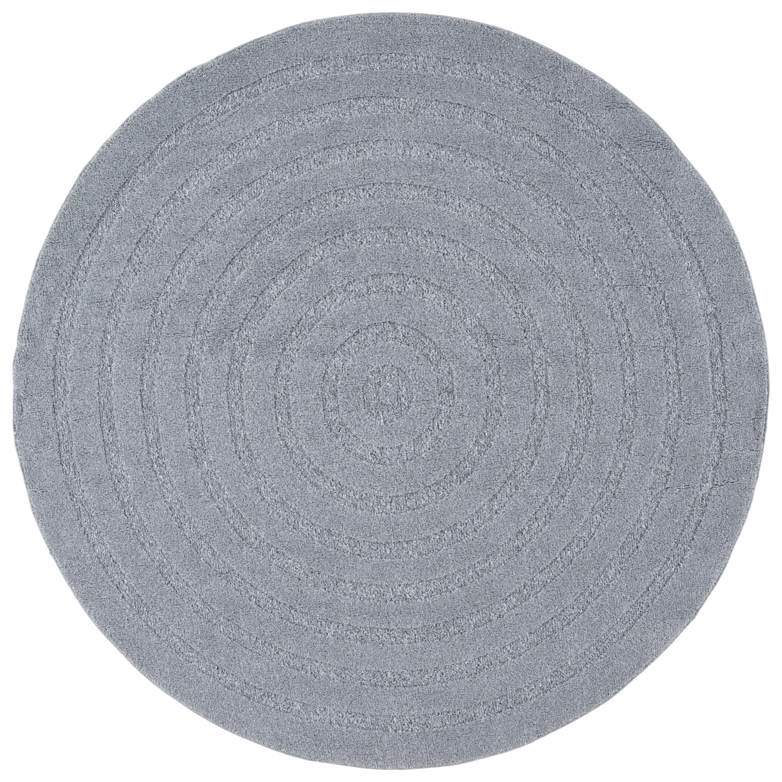 Safavieh Ramona 6' 7" x 6' 7" Round Area Rug, Gray, large