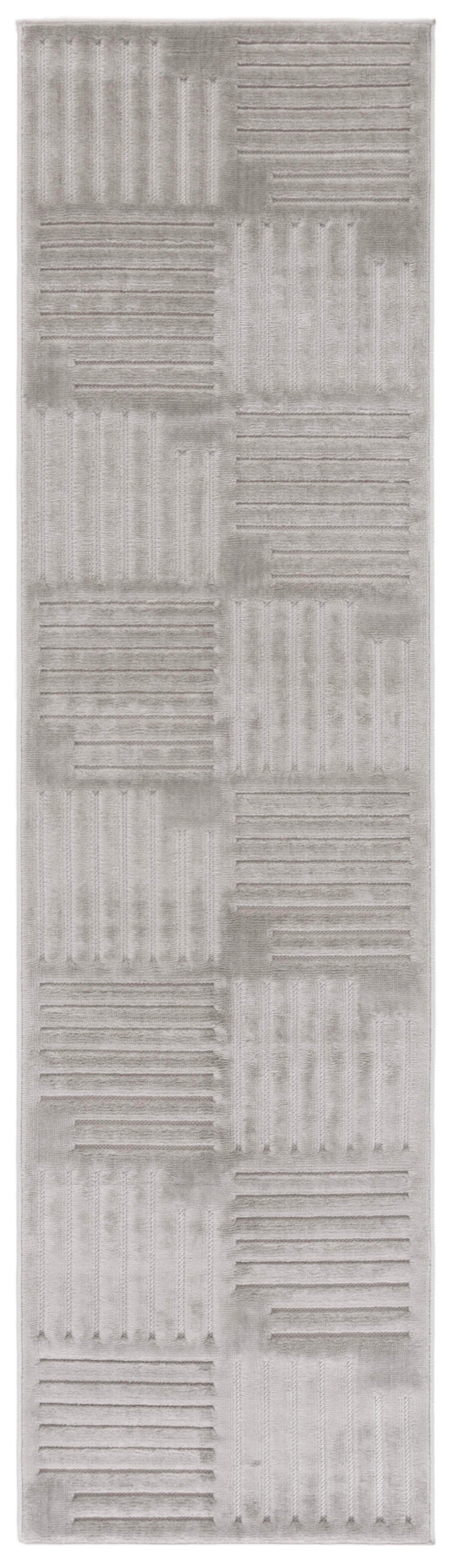 Safavieh Selena 6' 7" x 6' 7" Round Area Rug, Gray, large