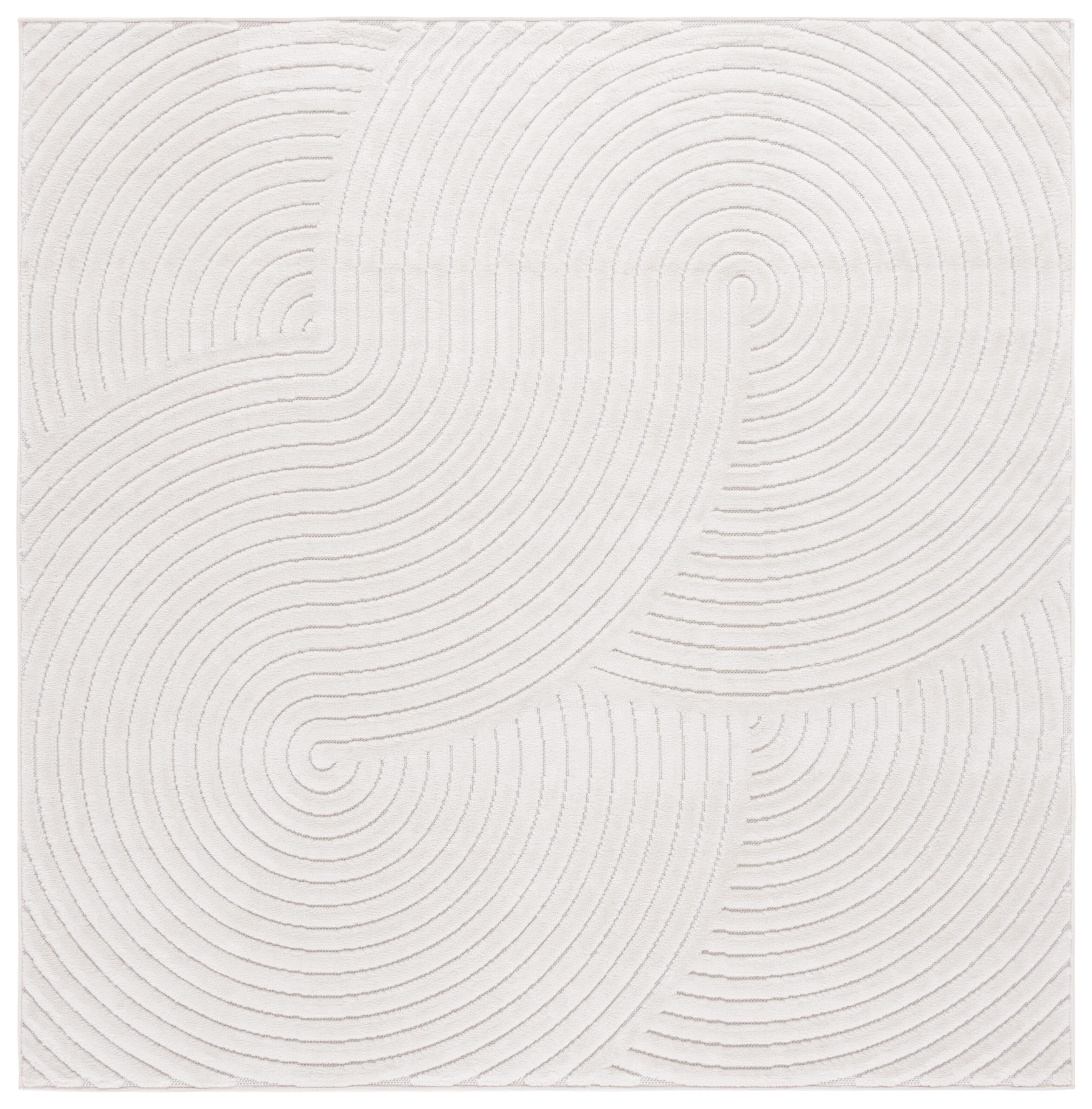 Safavieh Selena 6' 7" x 6' 7" Square Area Rug, Ivory, large