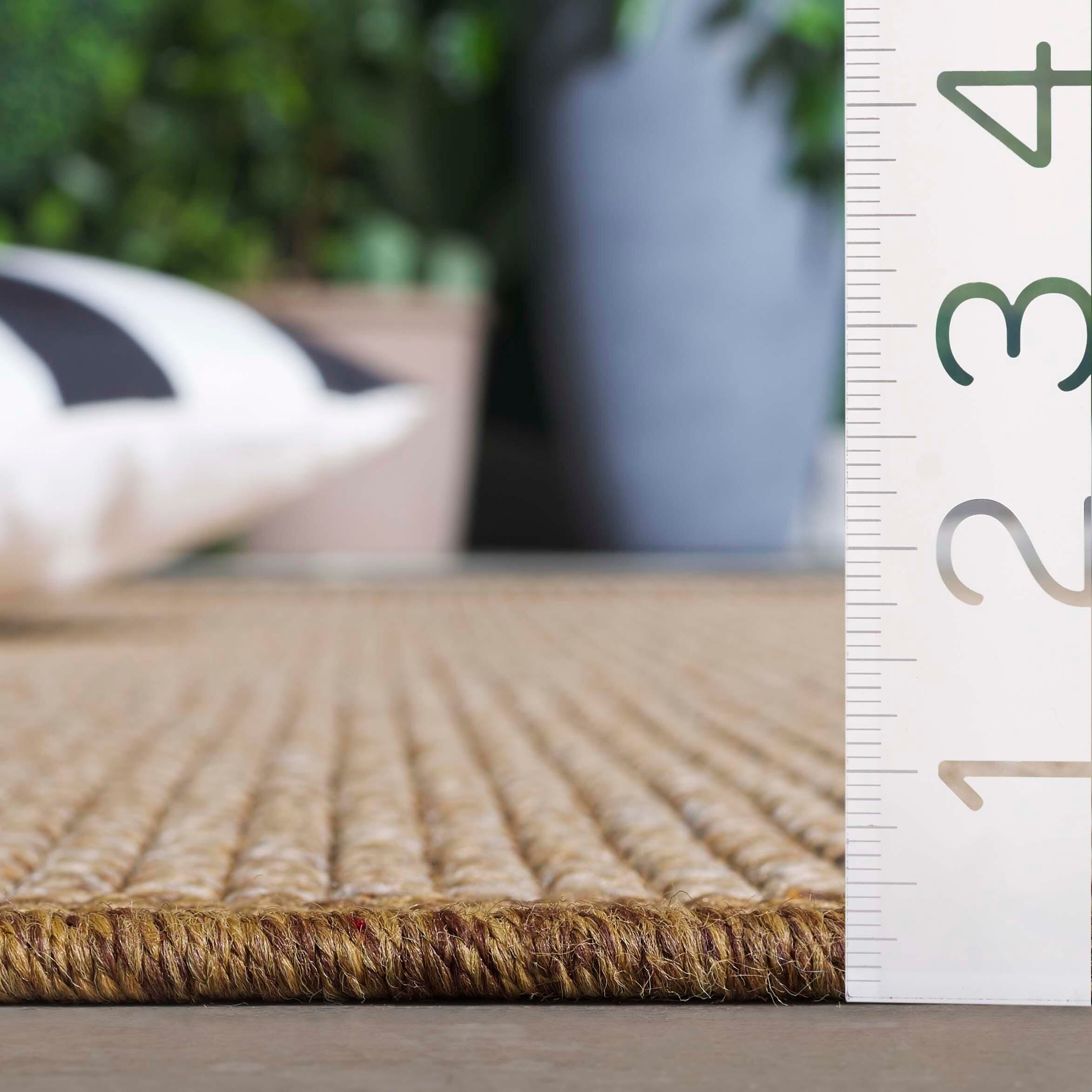 Safavieh Wicker 9' x 12' Area Rug, Natural/Brown, large