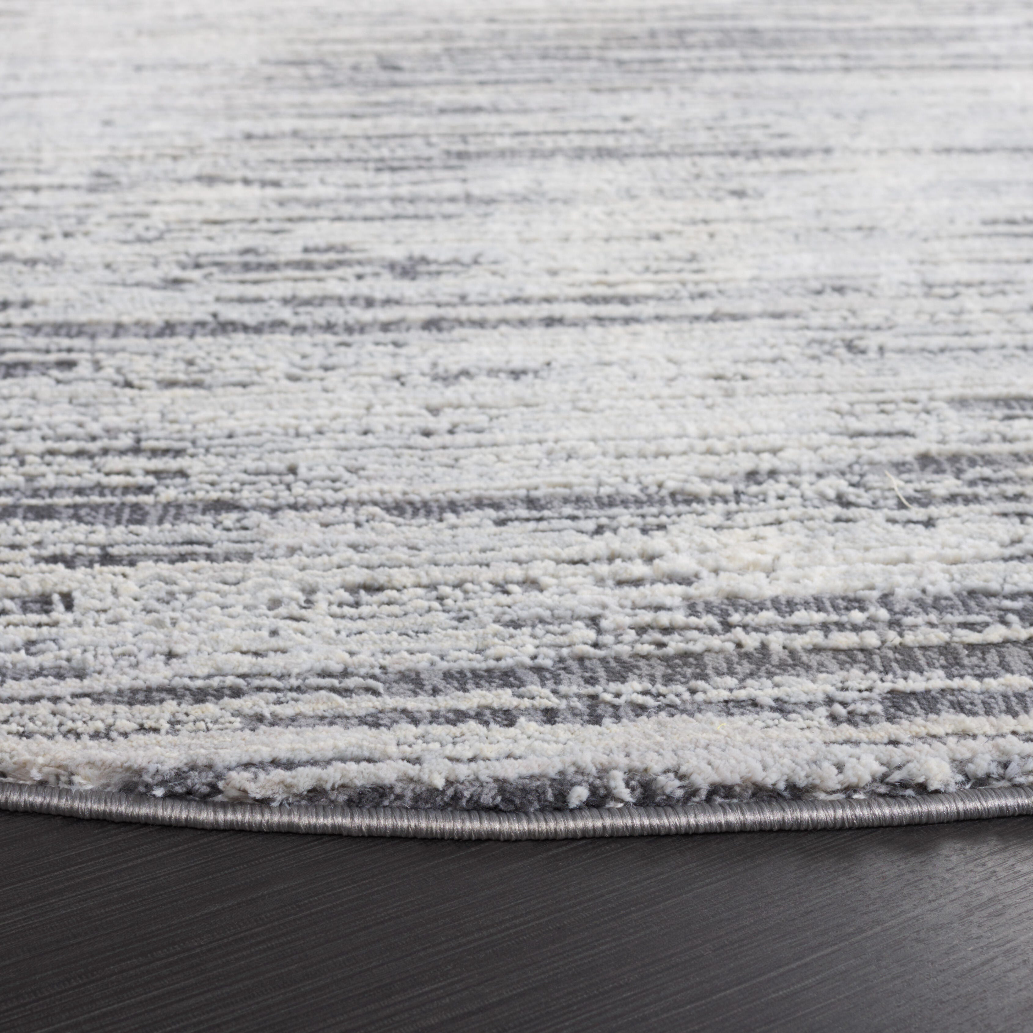 Safavieh Revive 6' 7" x 6' 7" Round Area Rug, Gray, large