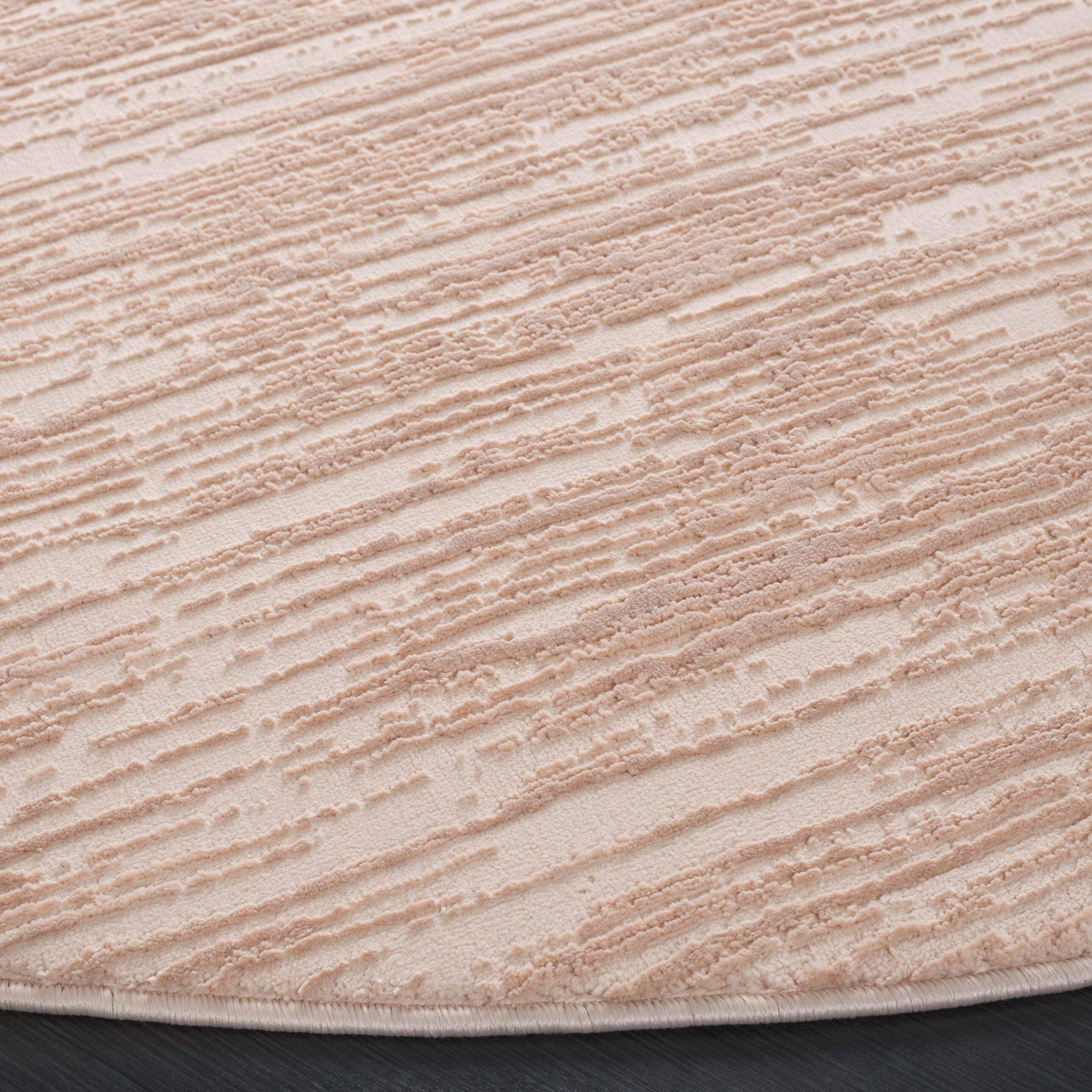 Safavieh Revive 6' 7" x 6' 7" Round Area Rug, Pink, large