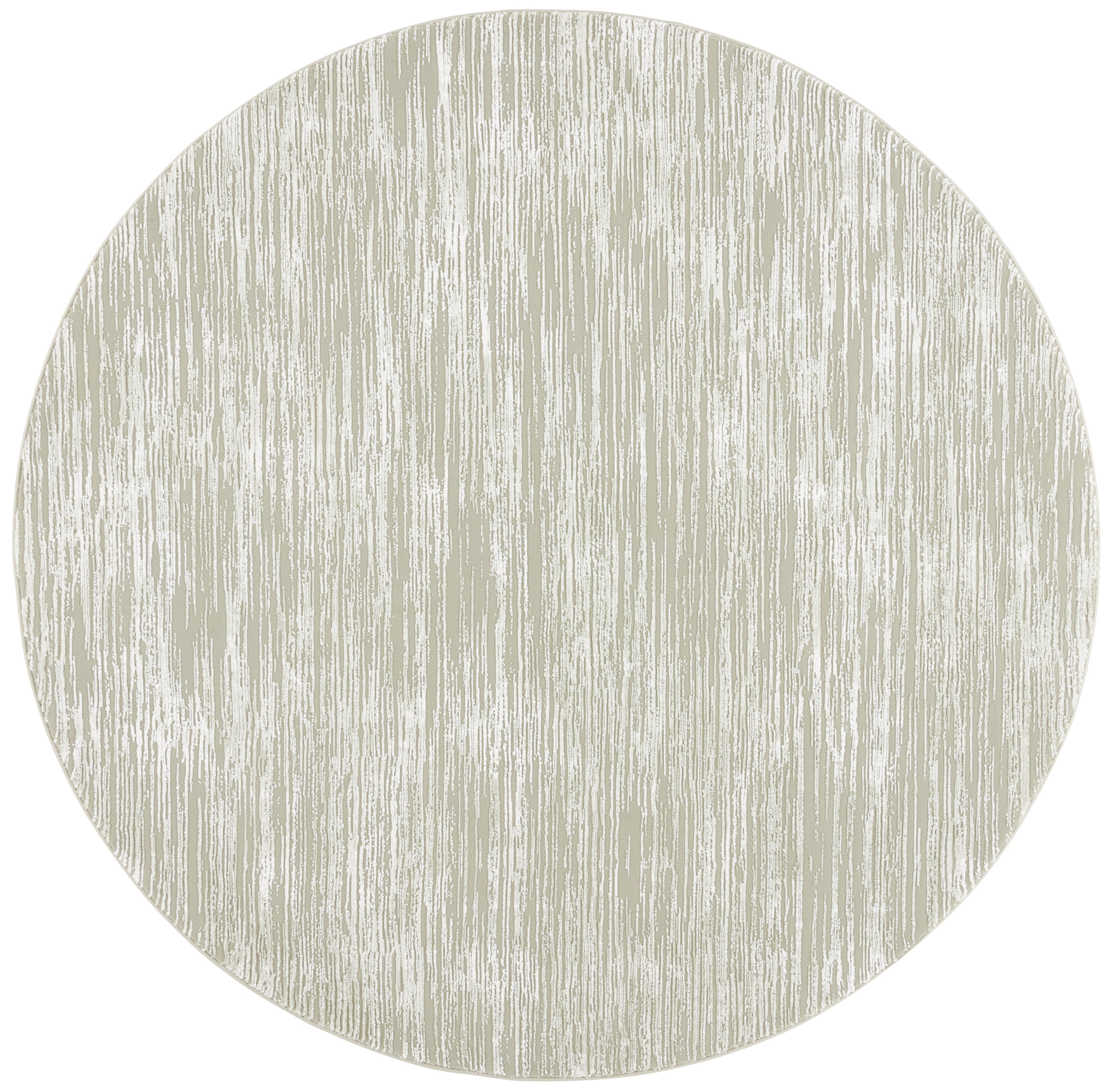Safavieh Revive 6' 7" x 6' 7" Round Area Rug, Sage/Ivory, large
