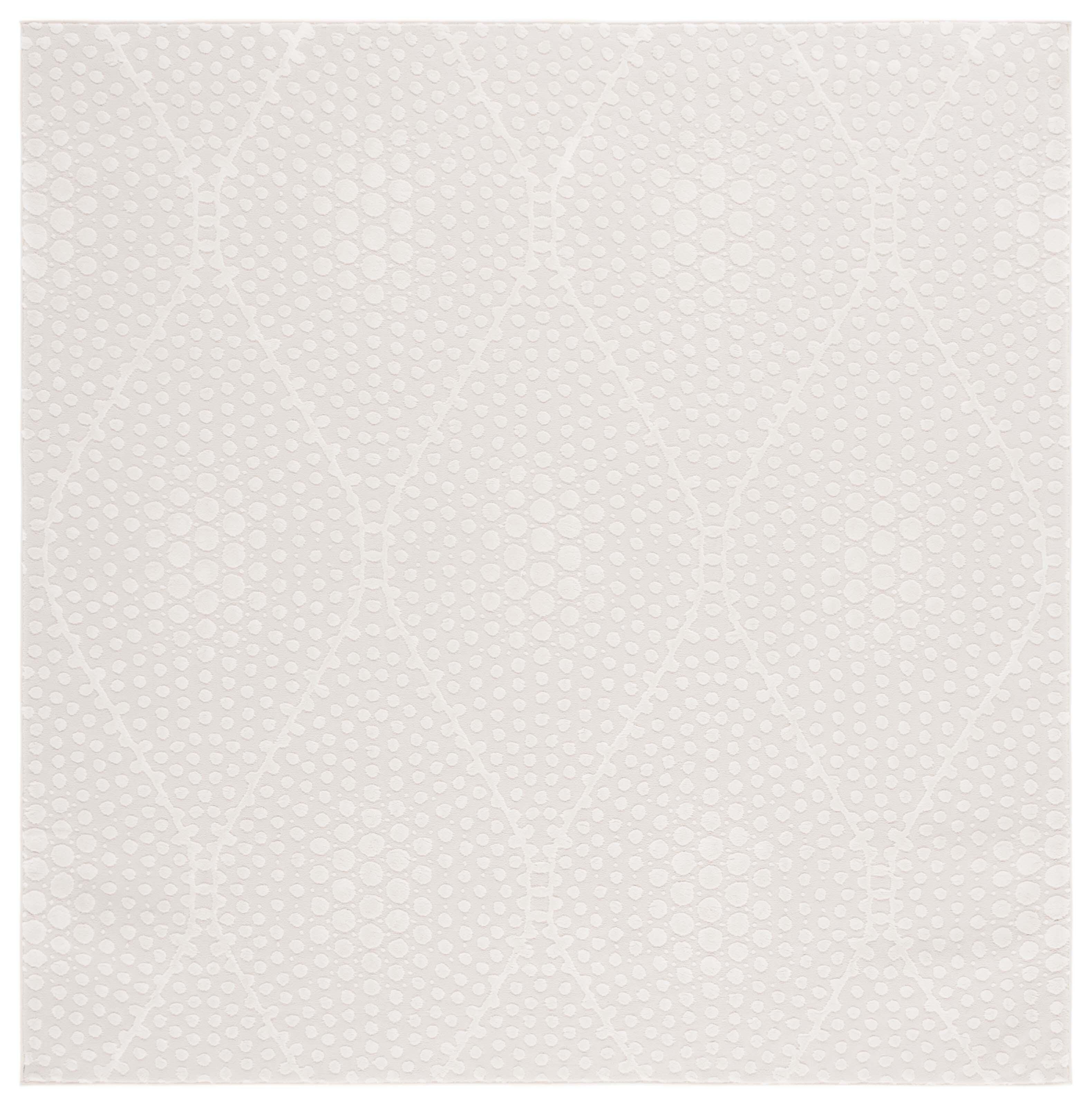 Safavieh Revive 6' 7" x 6' 7" Square Area Rug, Ivory, large
