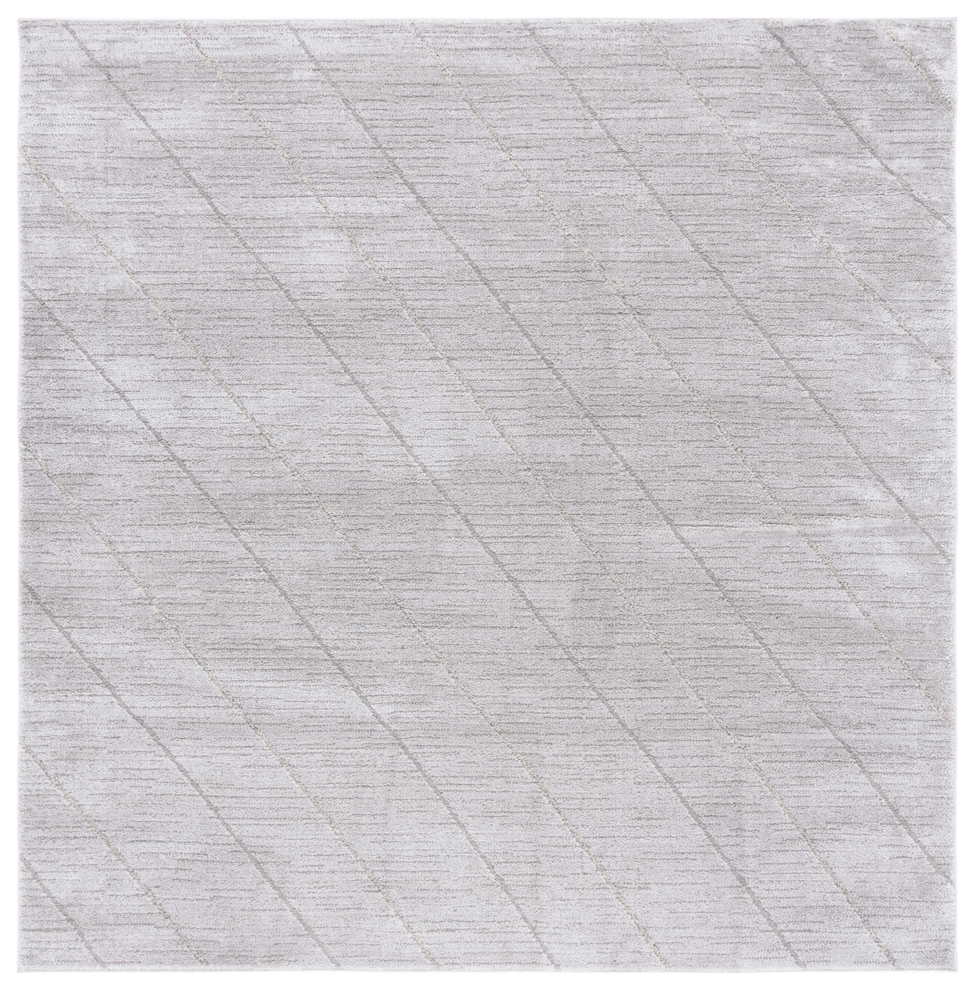 Safavieh Neptune 6' 7" x 6' 7" Square Area Rug, Light Gray/Gray, large