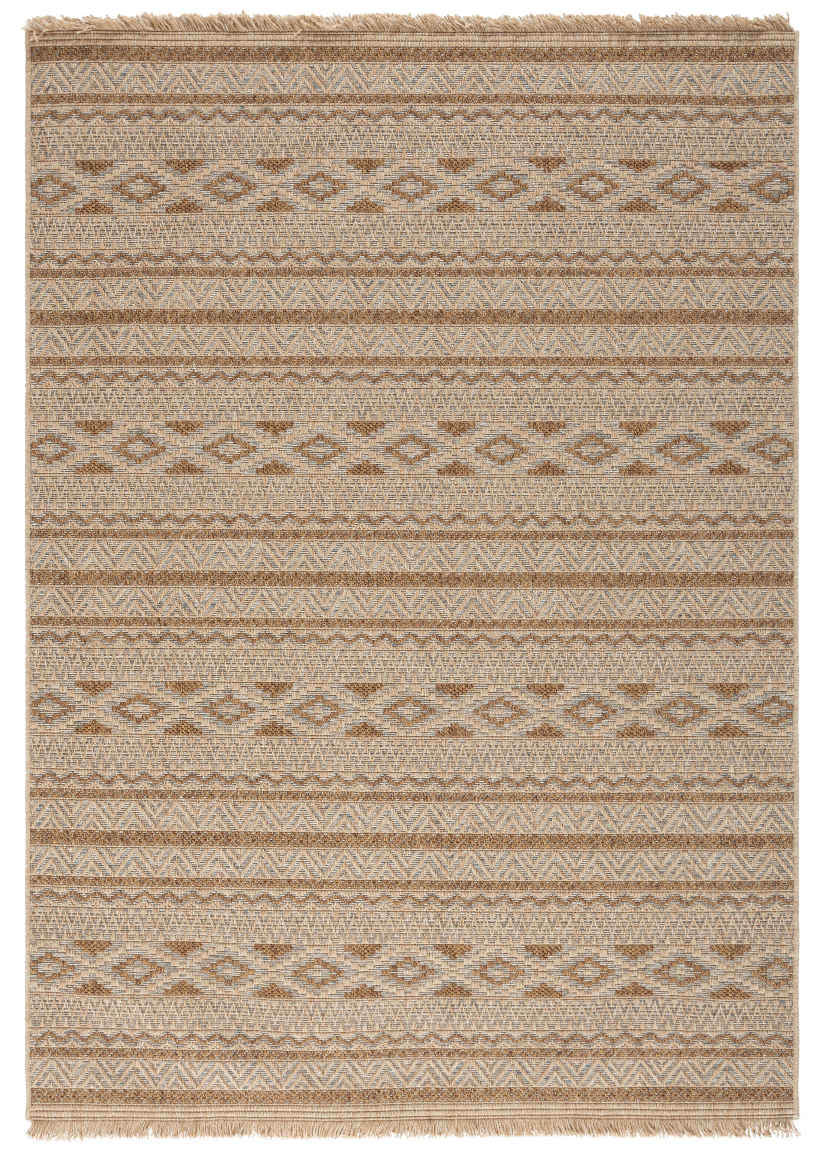 Safavieh Wicker 4' x 6' Area Rug, Gray/Brown, large