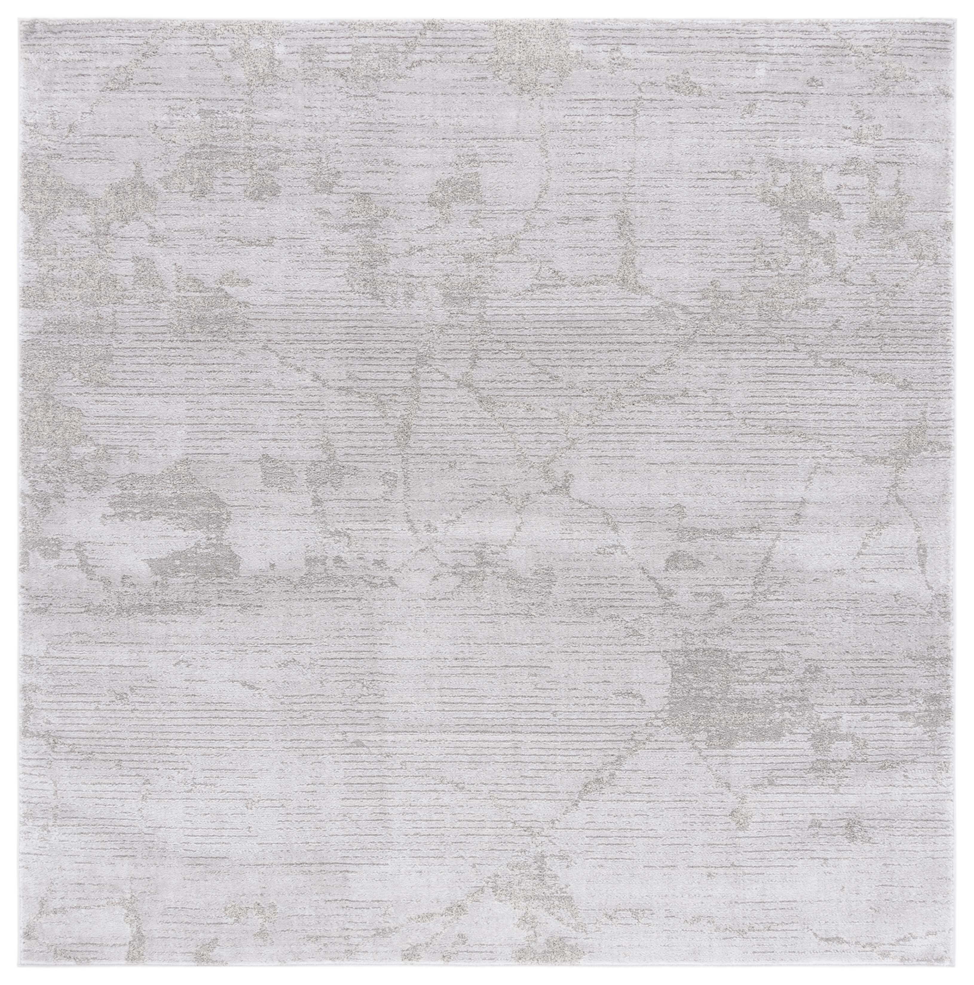 Safavieh Neptune 6' 7" x 6' 7" Square Area Rug, Light Gray/Gray, large