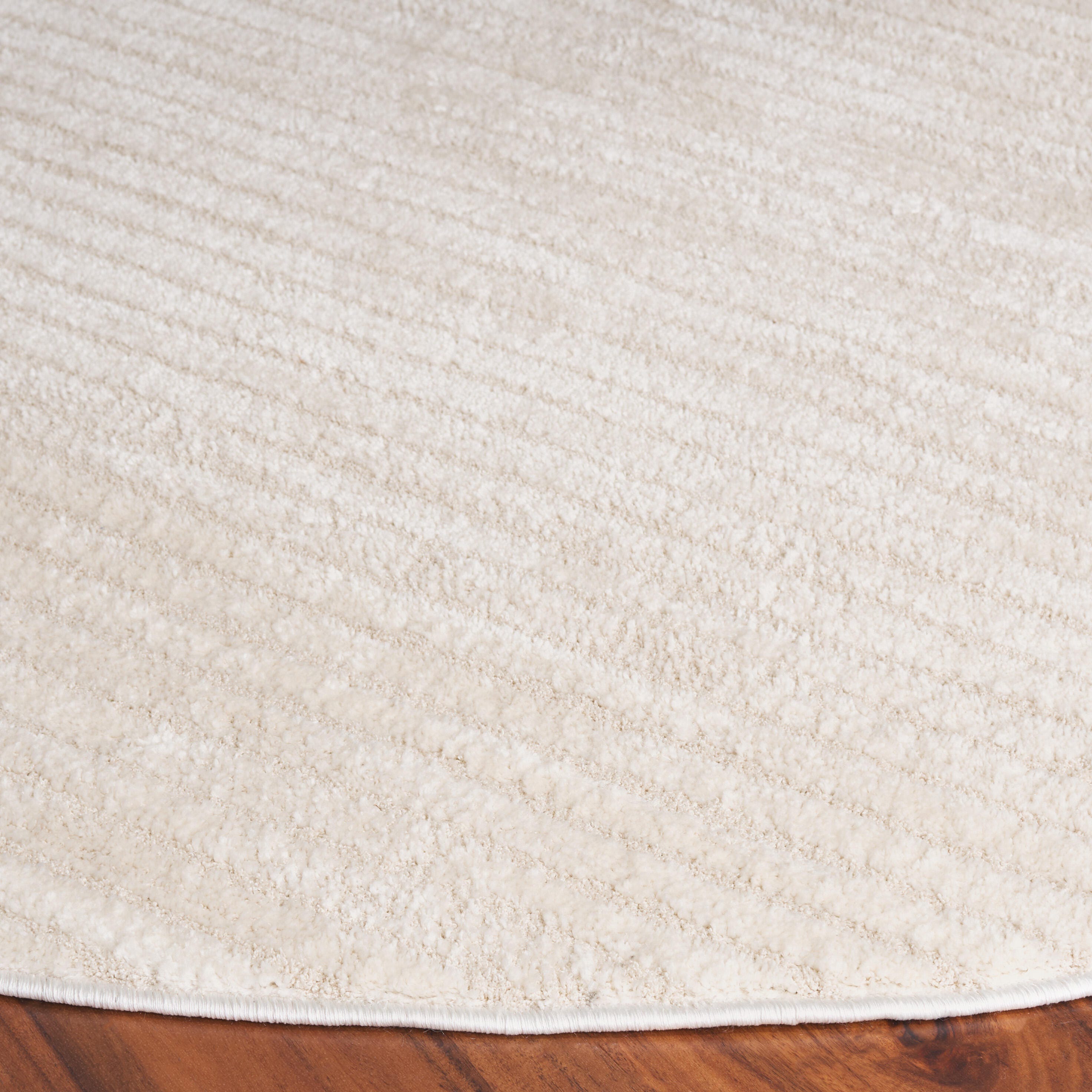 Safavieh Neptune 6' 7" x 6' 7" Round Area Rug, Ivory/Beige, large