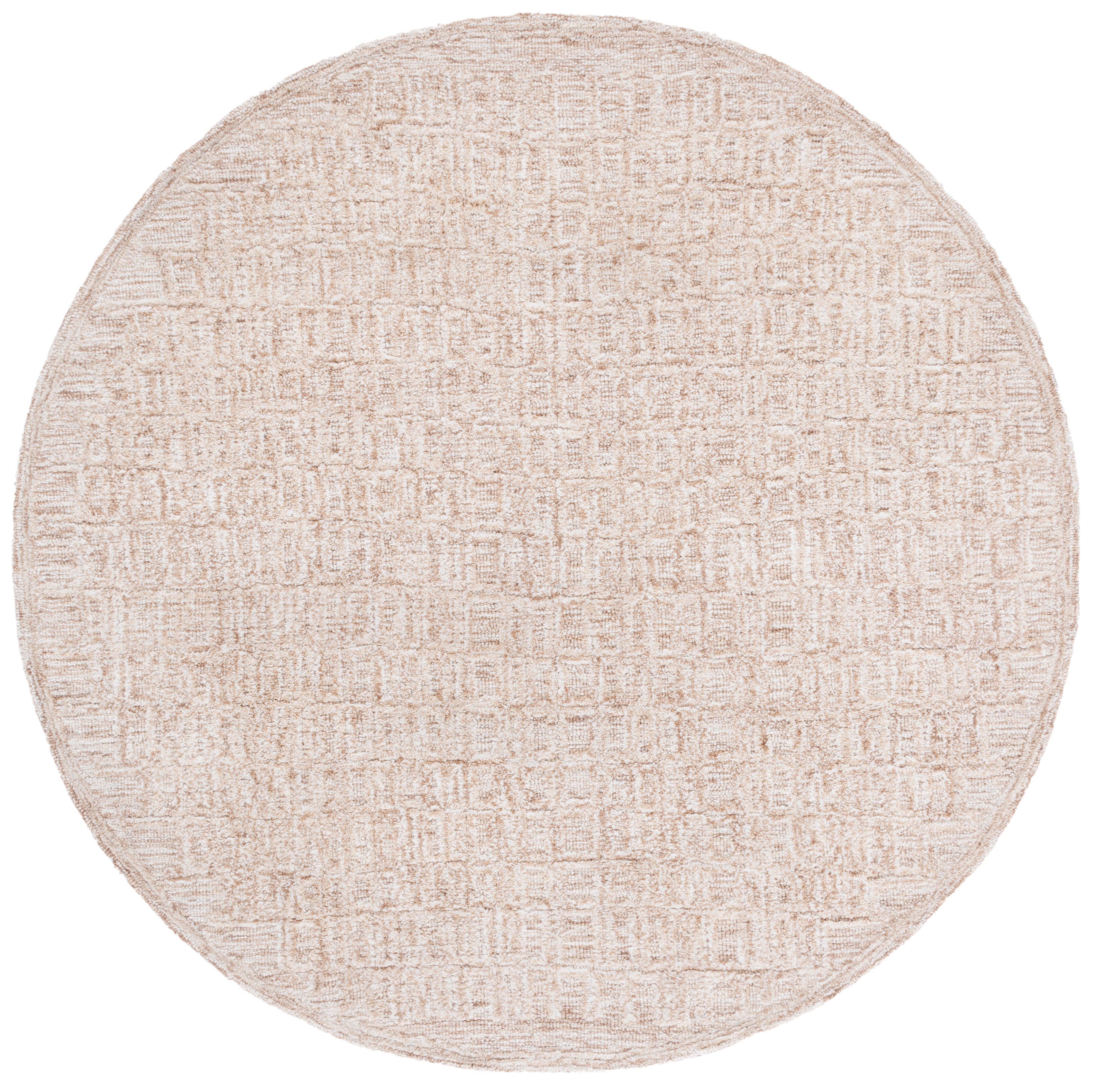 Safavieh Pine 6' x 6' Round Area Rug, Light Brown/Ivory, large
