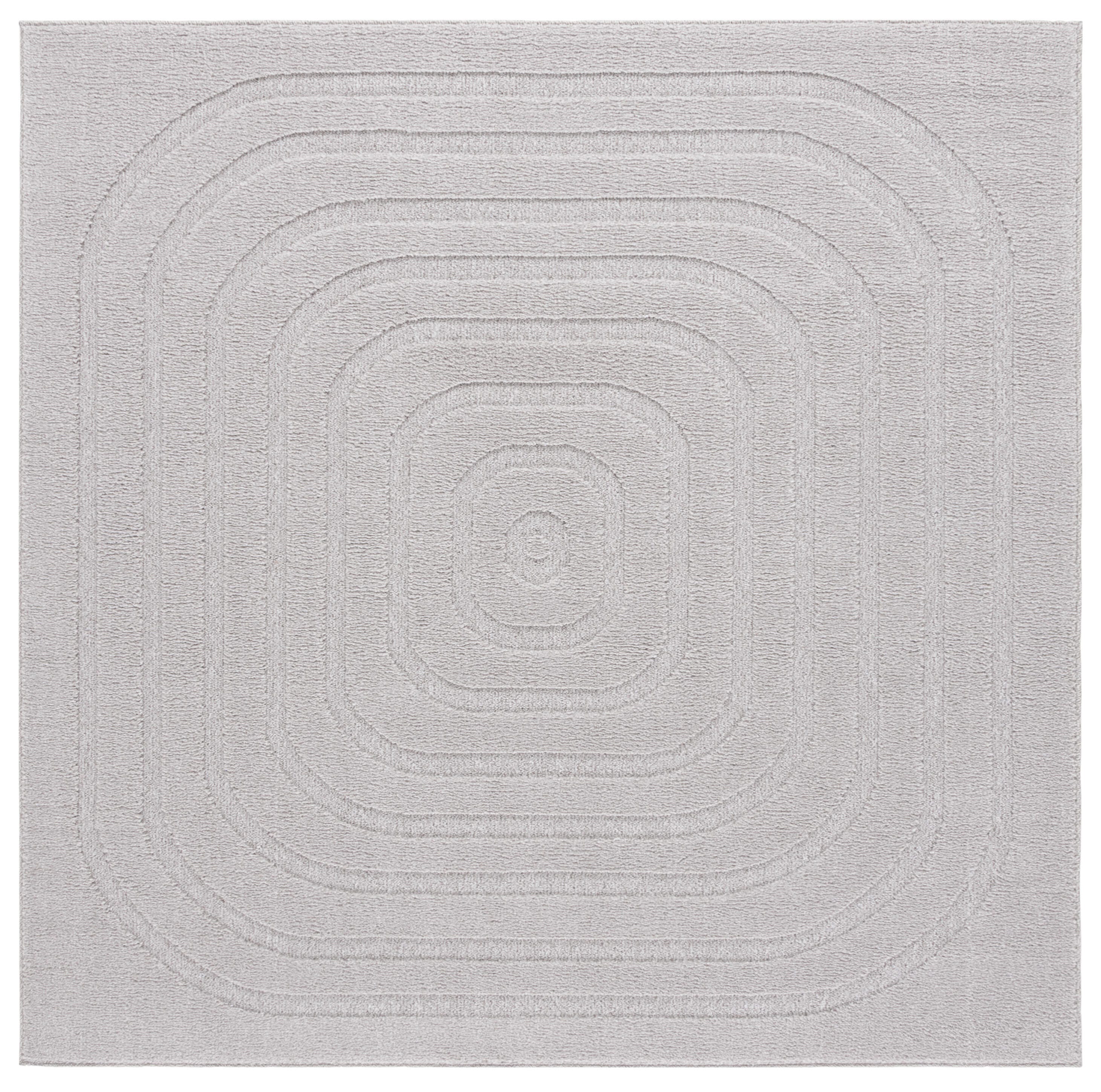 Safavieh Ramona 6' 7" x 6' 7" Square Area Rug, Light Gray, large