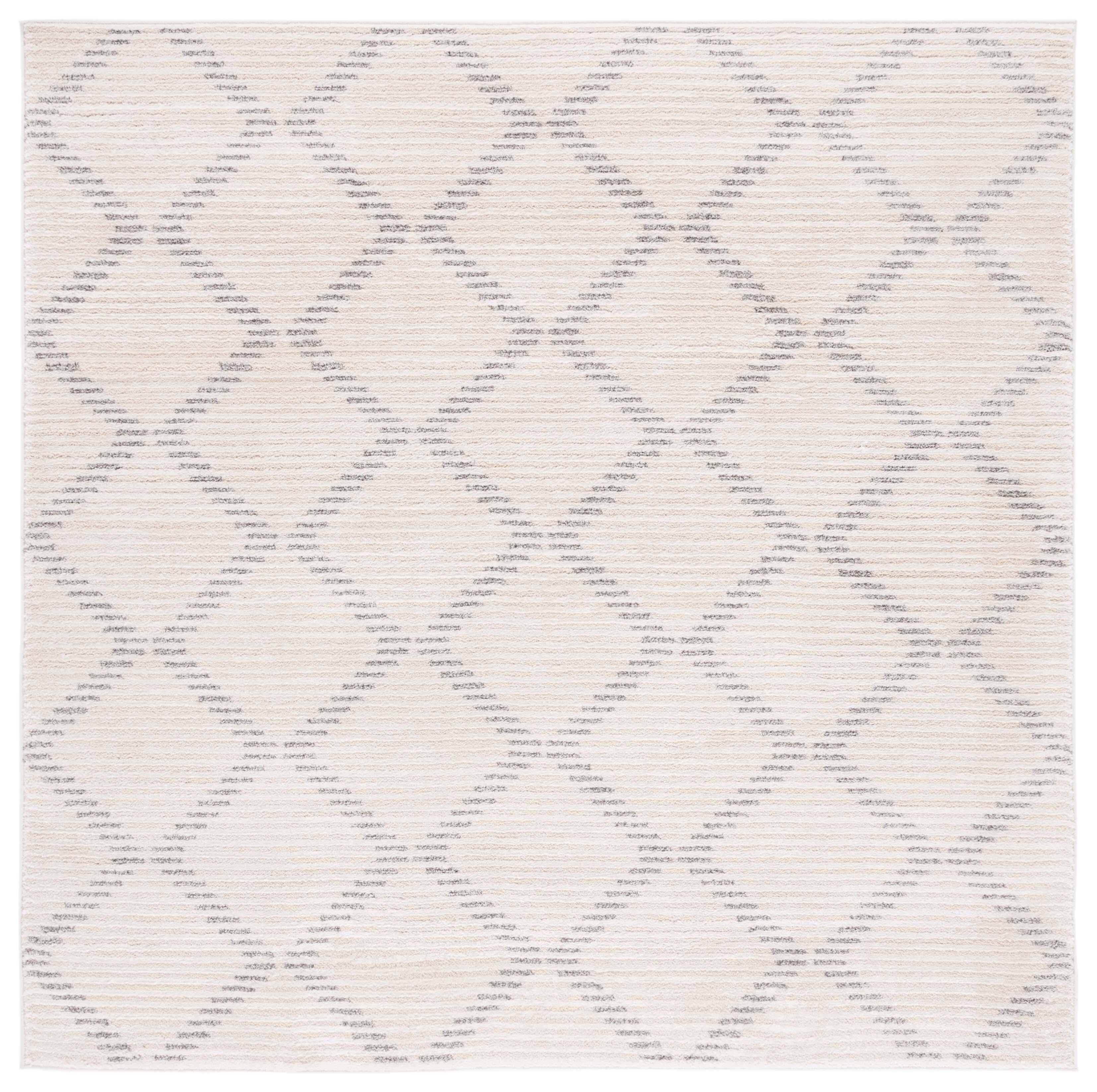 Safavieh Neptune 6' 7" x 6' 7" Square Area Rug, Ivory/Gray, large