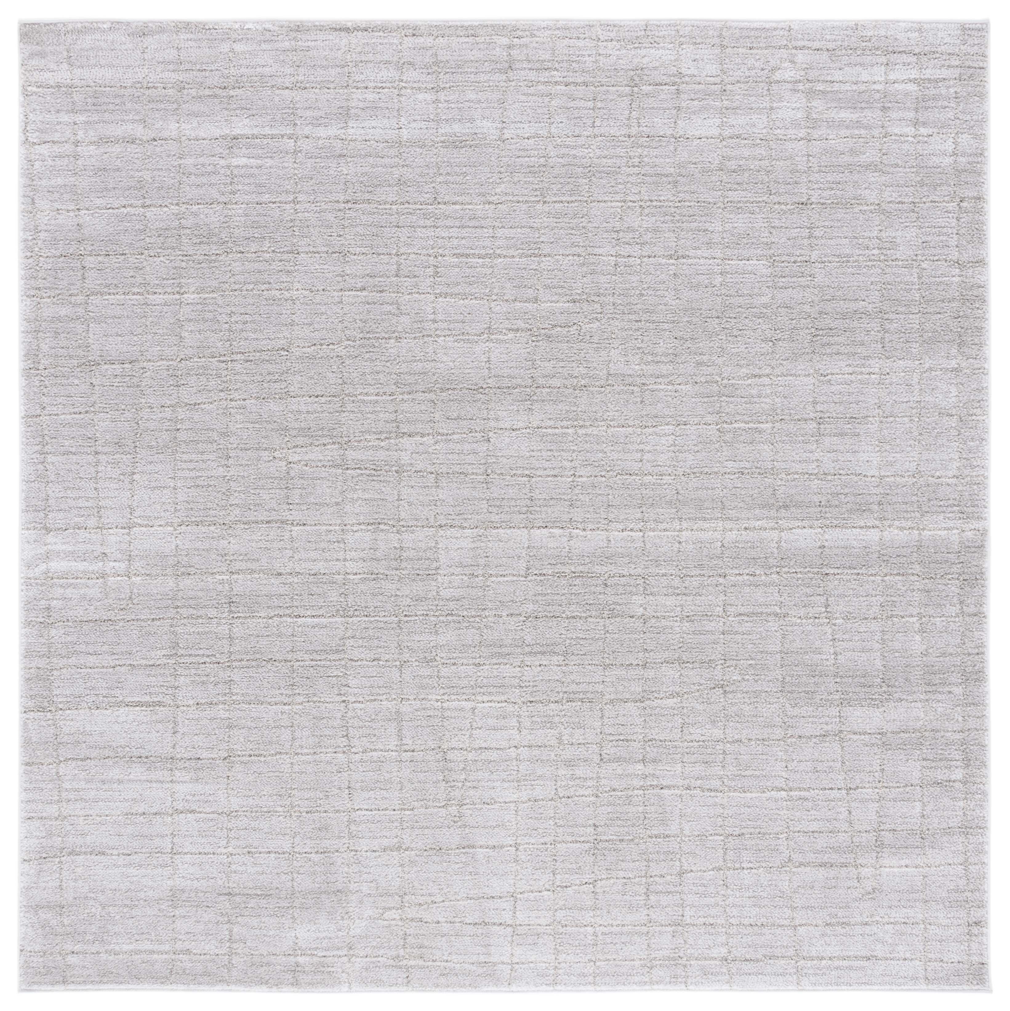 Safavieh Neptune 6' 7" x 6' 7" Square Area Rug, Light Gray/Gray, large