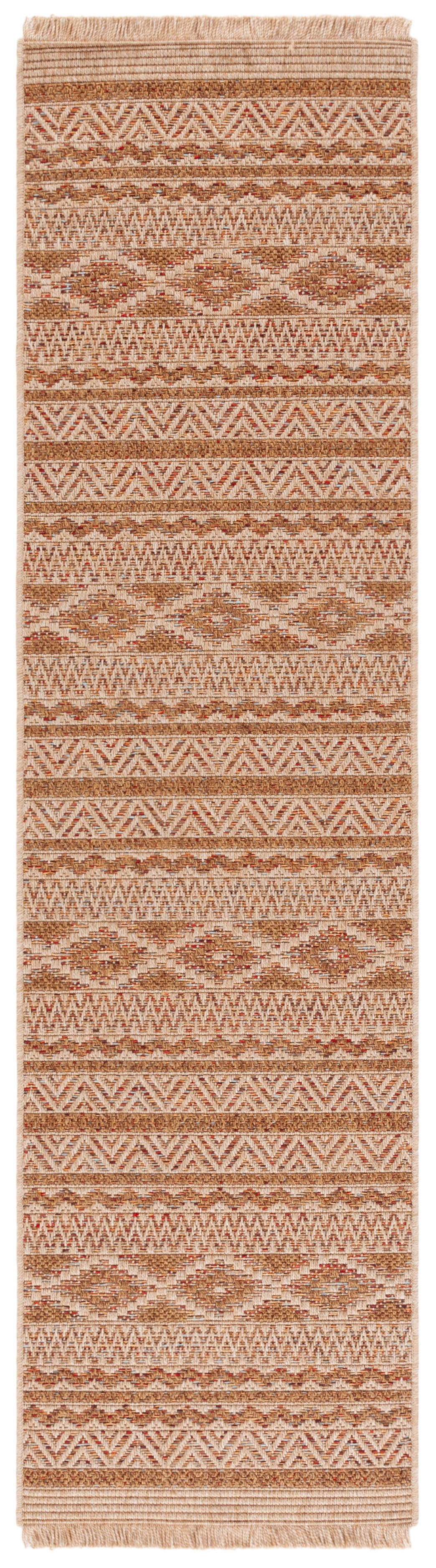 Safavieh Wicker 2' 2" x 8' Runner Rug, Natural/Brown, large