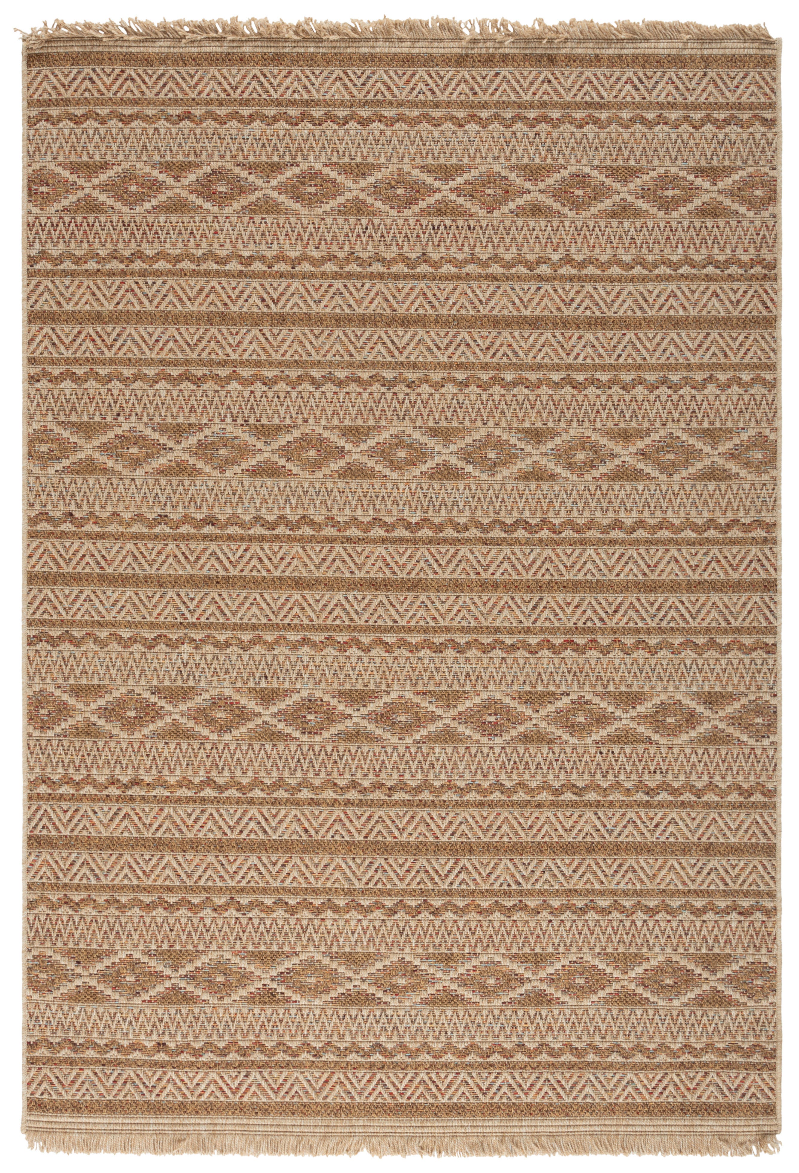 Safavieh Wicker 4' x 6' Area Rug, Natural/Brown, large
