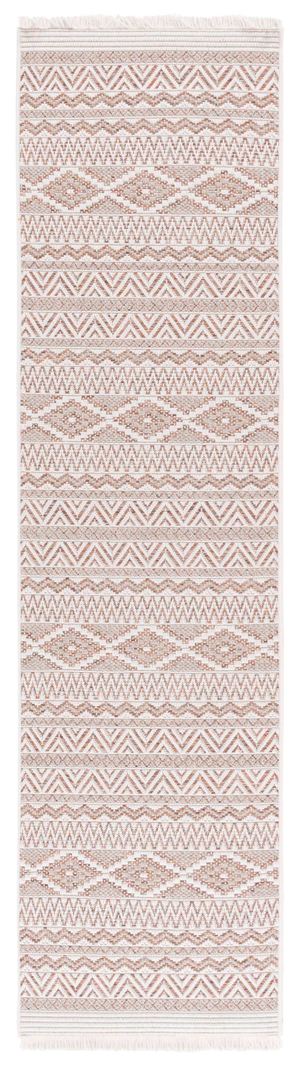 Safavieh Wicker 2' 2" x 8' Runner Rug, Orange/Beige, large