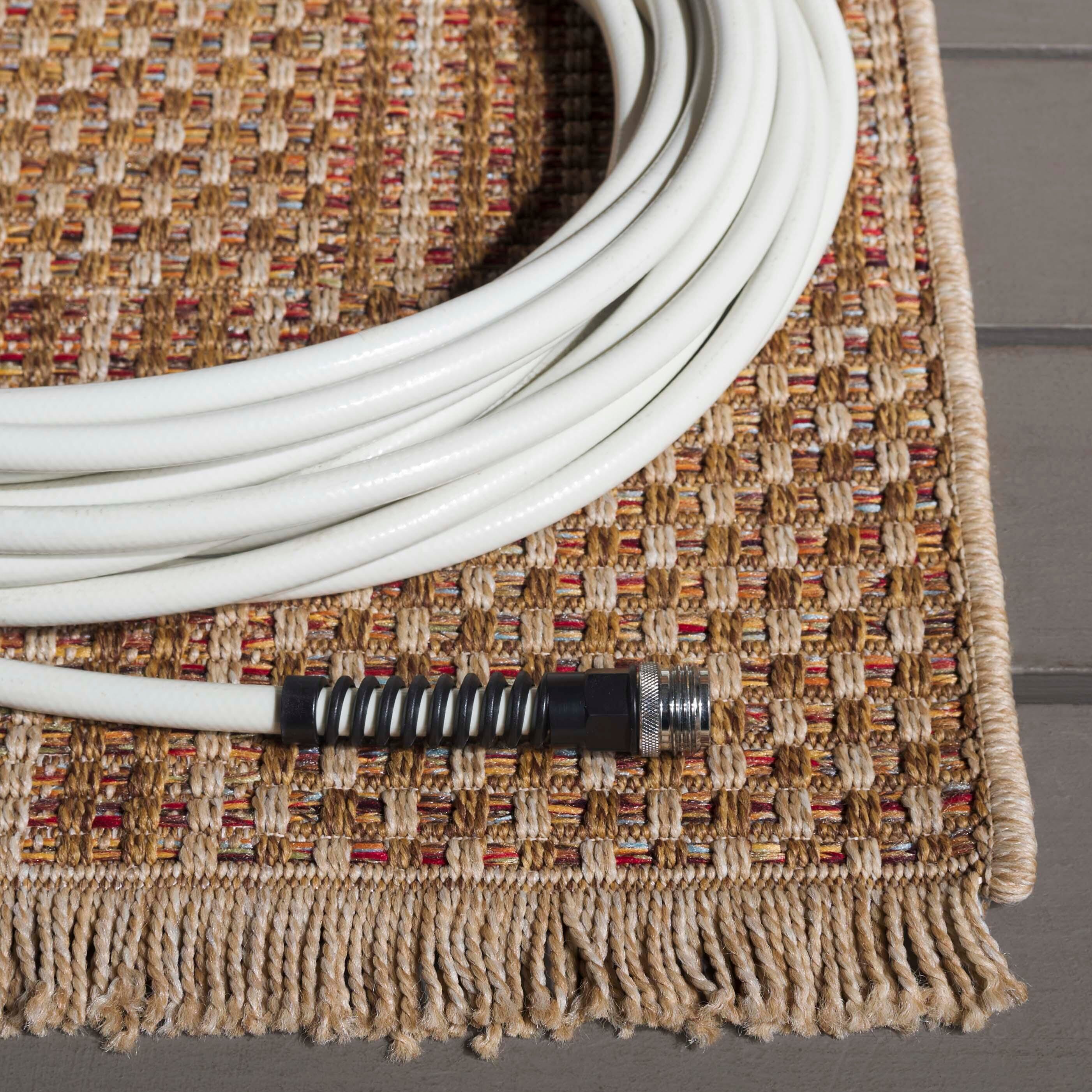 Safavieh Wicker 4' x 6' Area Rug, Natural/Brown, large