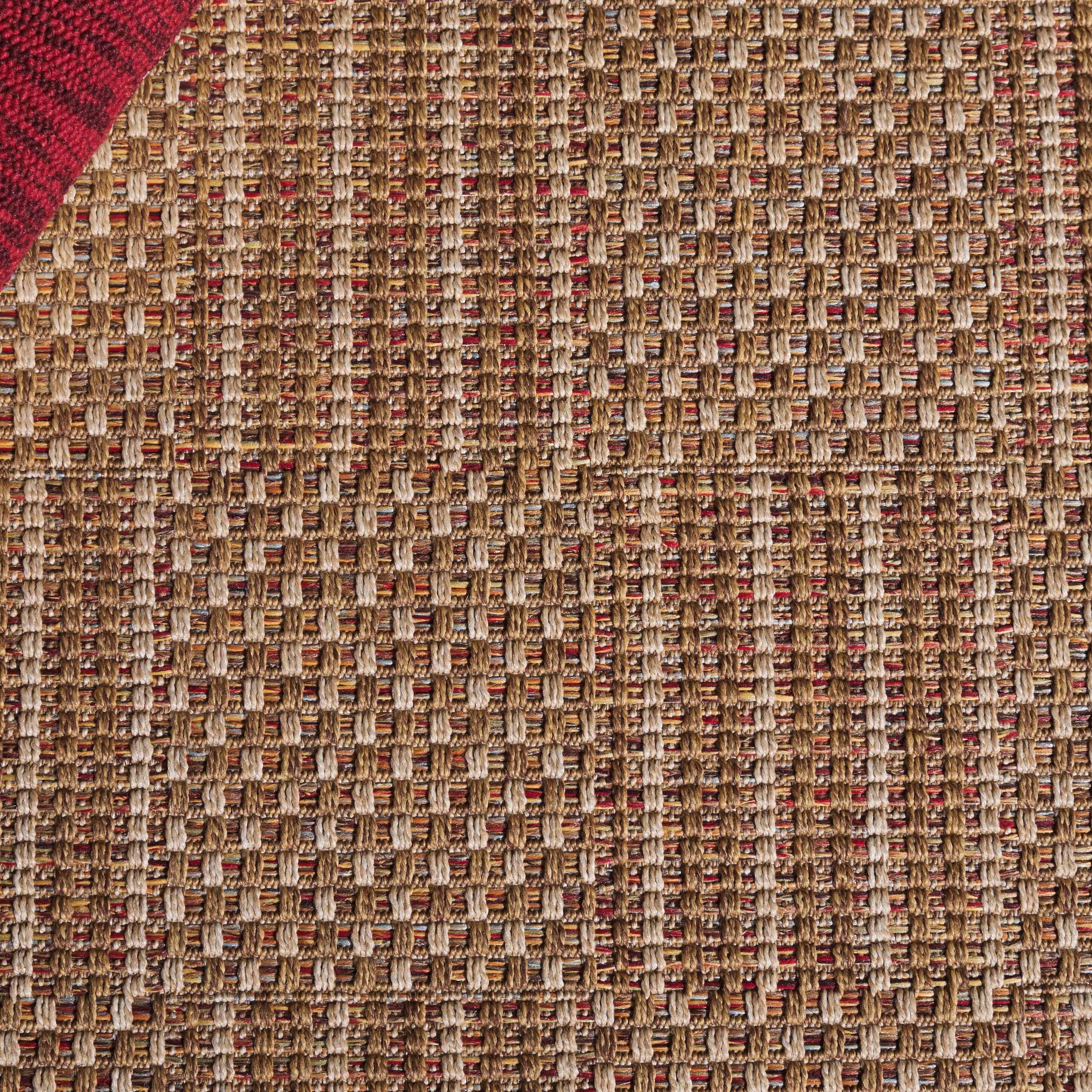 Safavieh Wicker 5' 3" x 7' 6" Area Rug, Natural/Brown, large