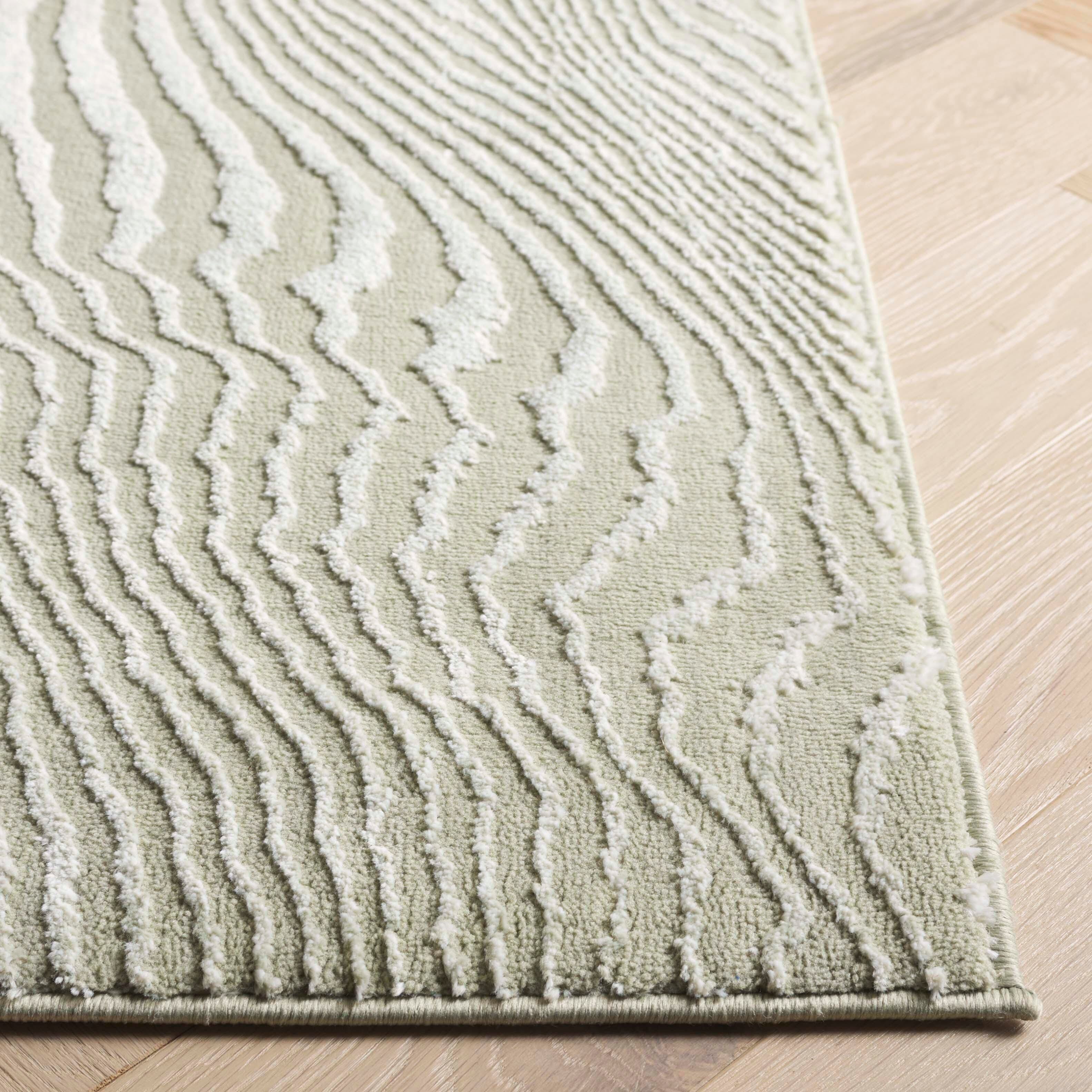 Safavieh Revive 2' 7" x 5' Area Rug, Sage/Ivory, large