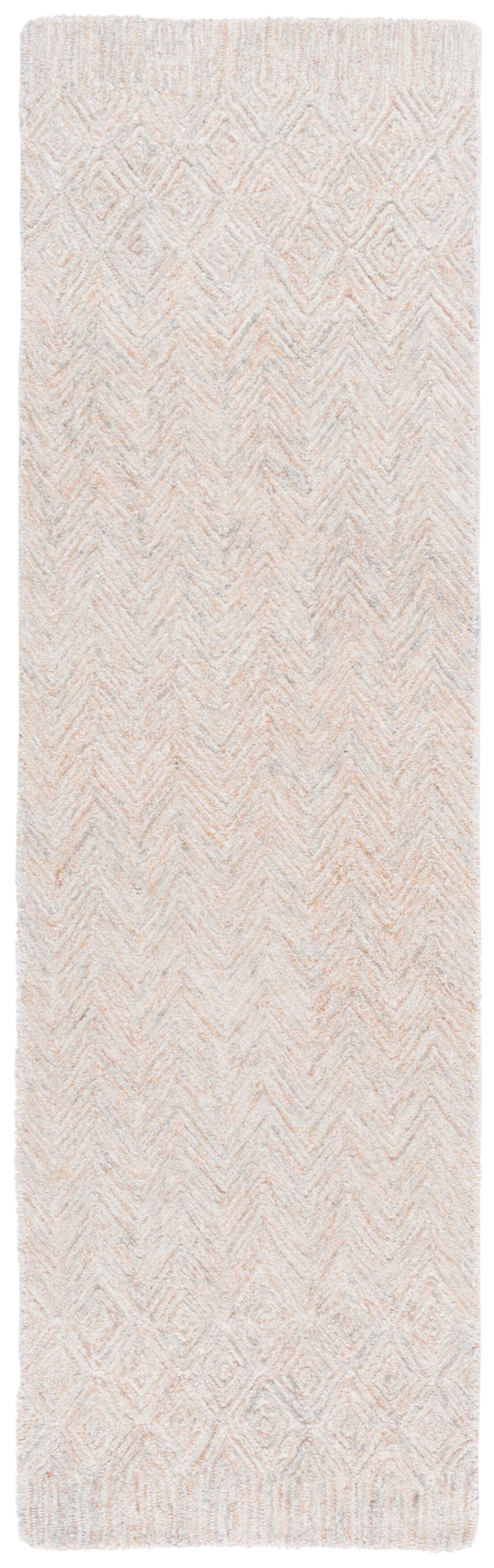 Safavieh Pine 2' 3" x 8' Runner Rug, Rust/Light Gray, large